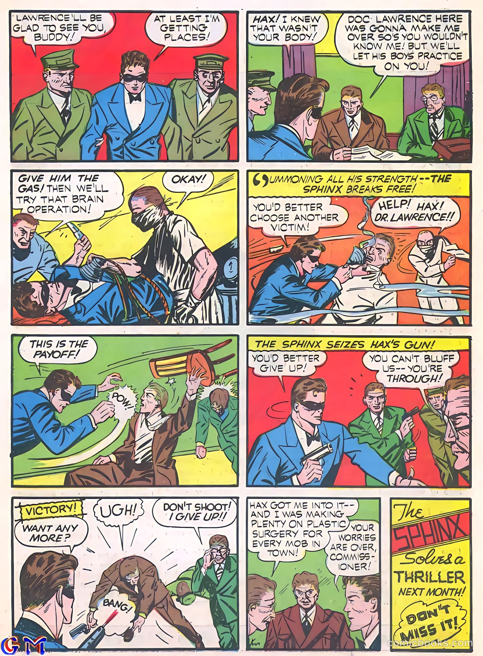 Exciting Comics #11 (1941) — page 59