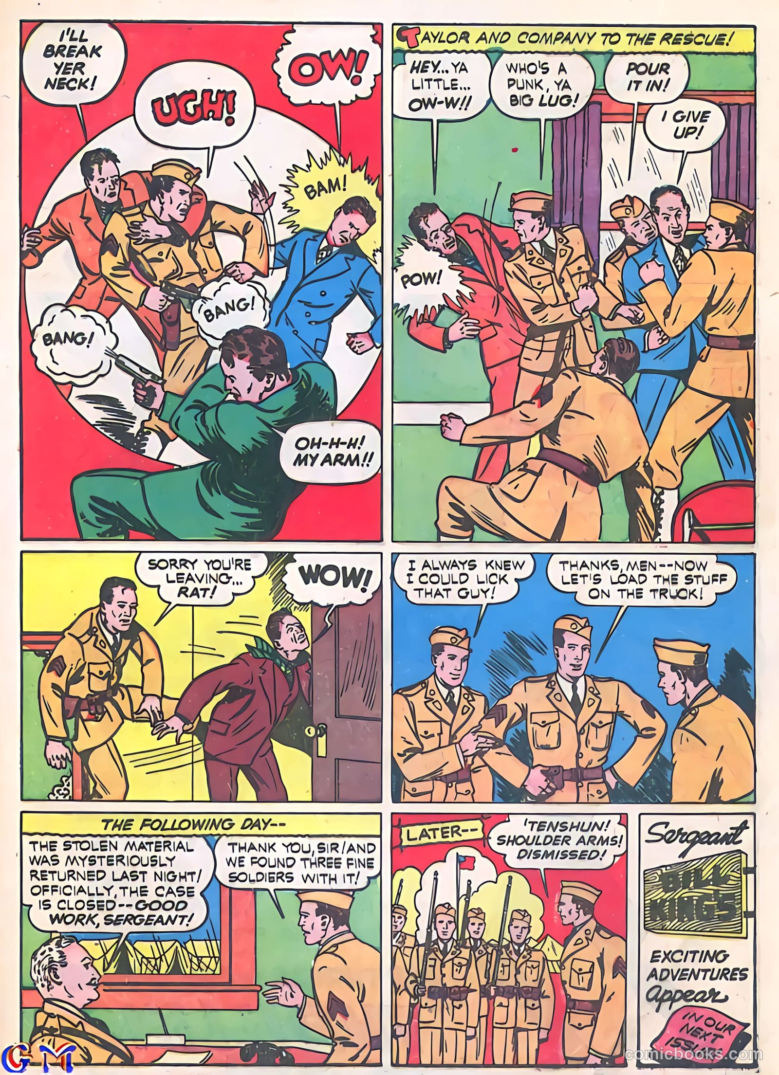 Exciting Comics #11 (1941) — page 65