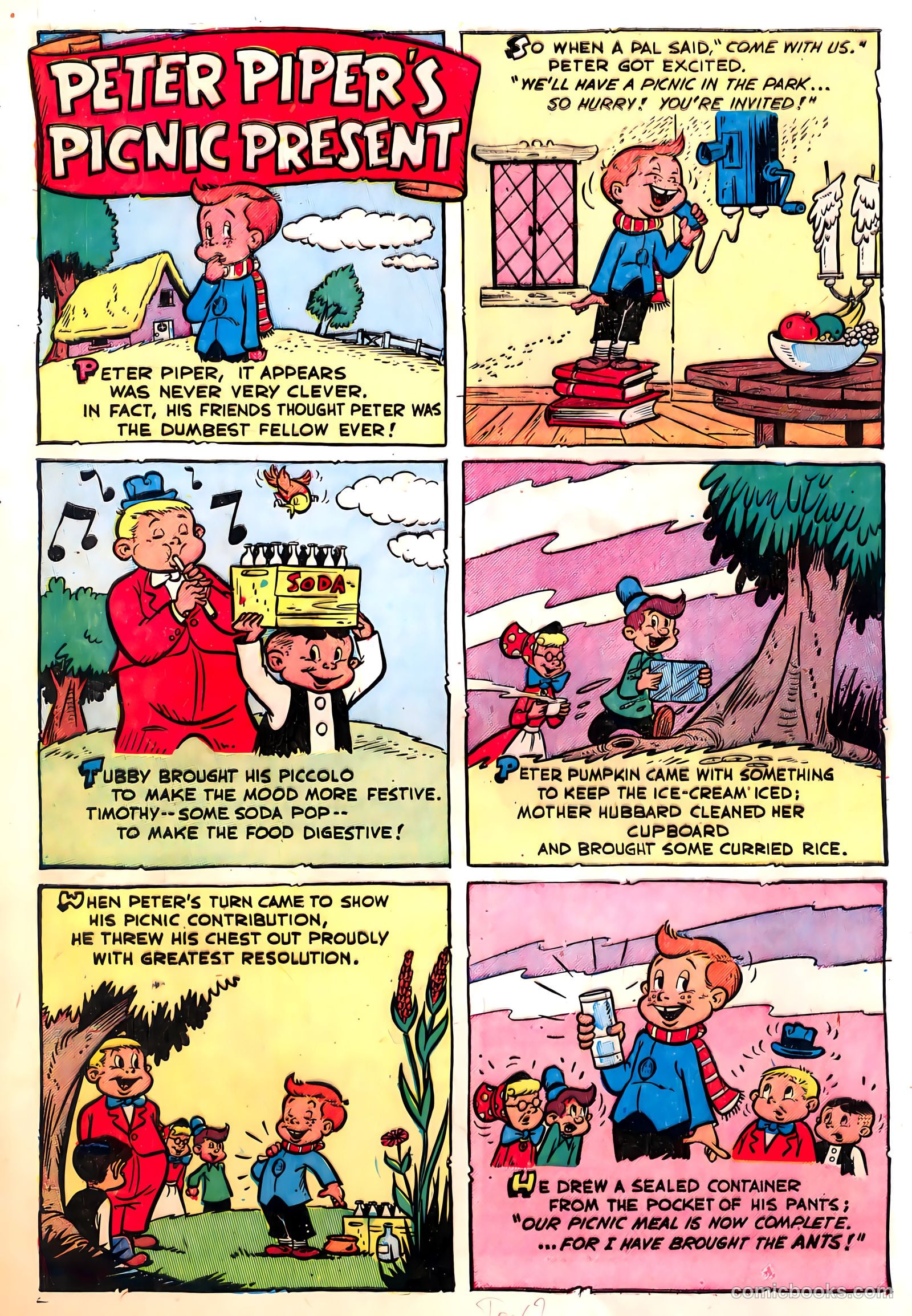 Nursery Rhymes #10 (1951) — page 8