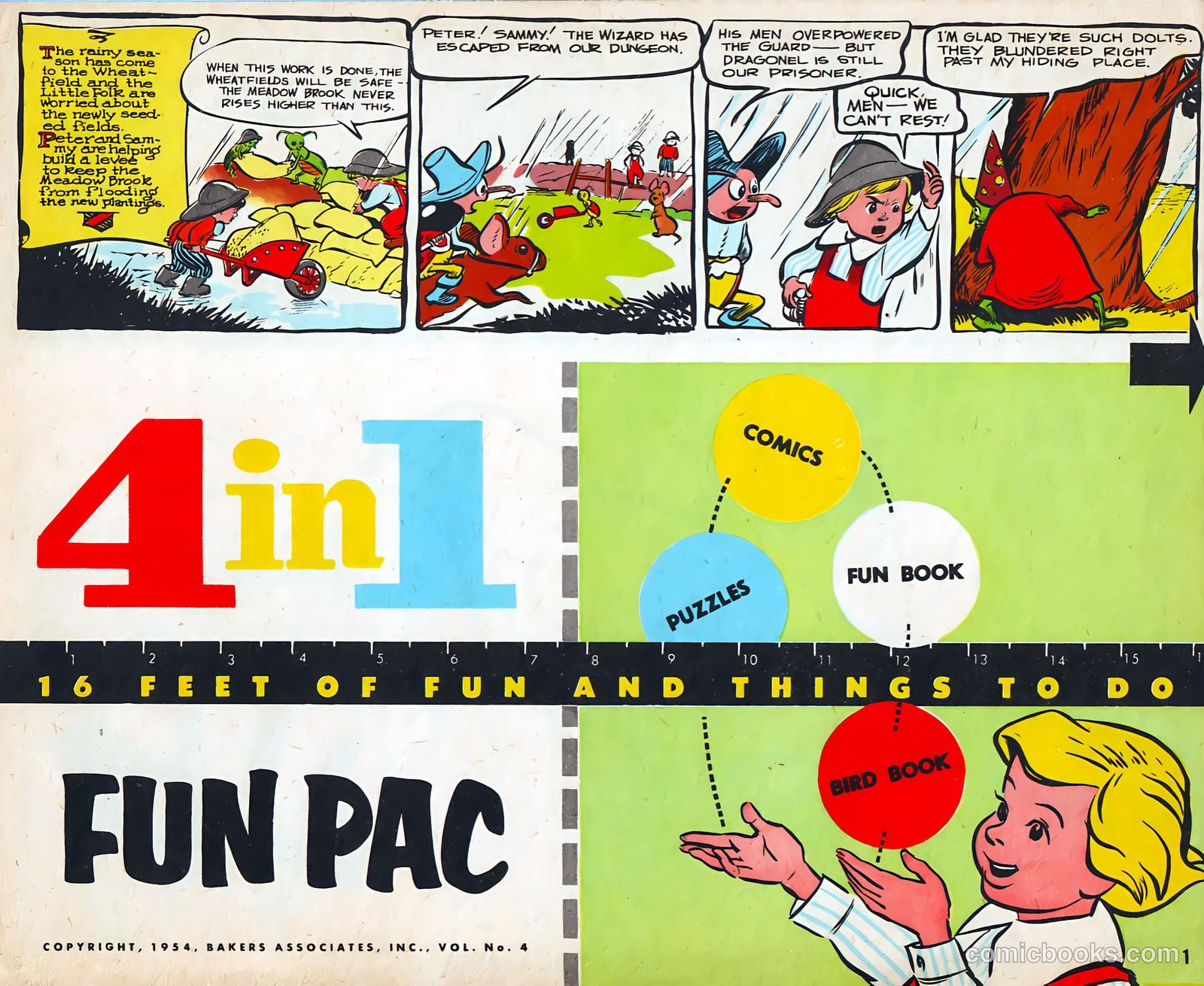 Peter Wheat 4-in-1 Fun Pac #4