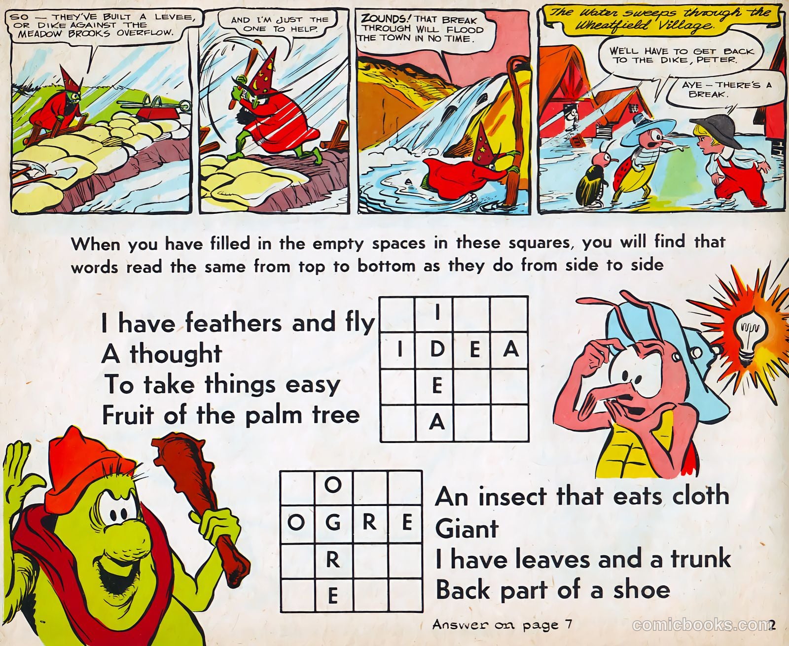 Peter Wheat 4-in-1 Fun Pac #4 (1954) — page 2