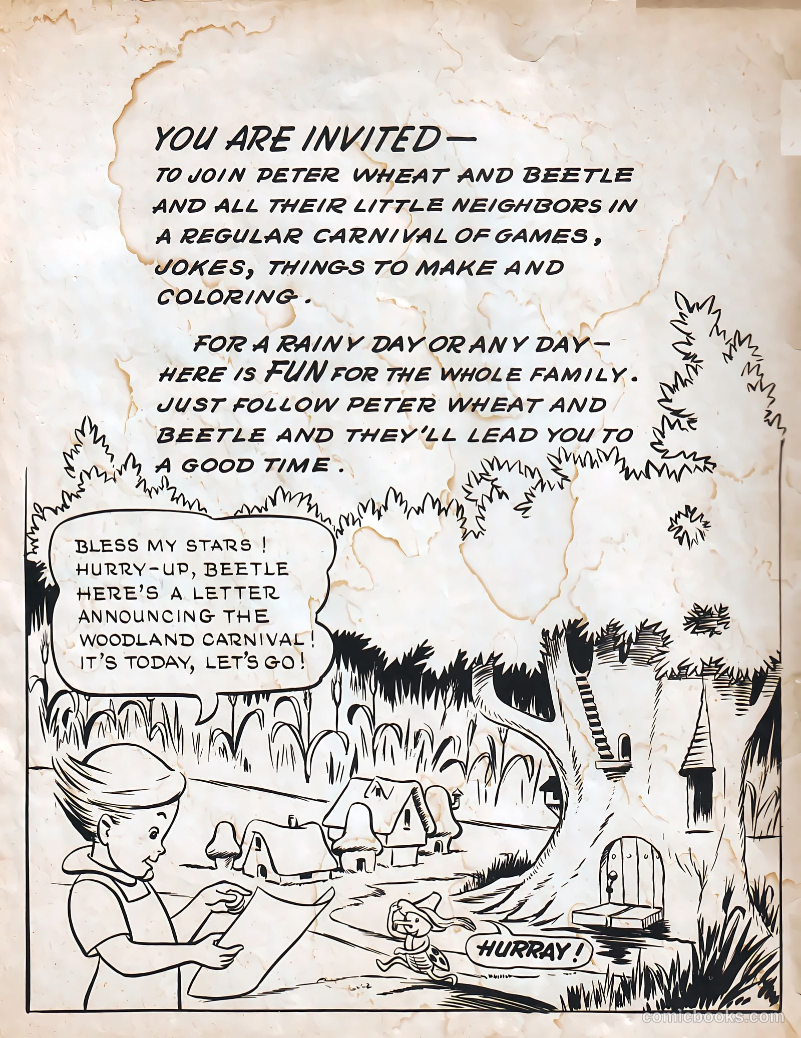 Peter Wheat Fun Book #1 (1945) — page 2