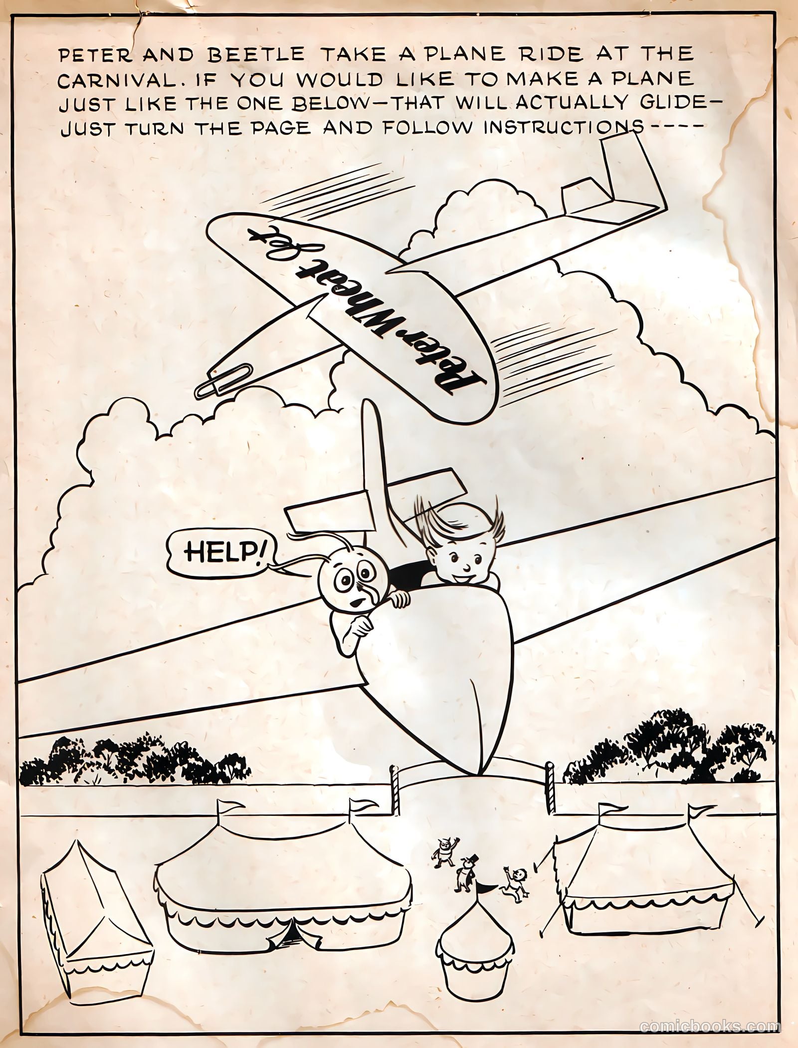 Peter Wheat Fun Book #1 (1945) — page 7