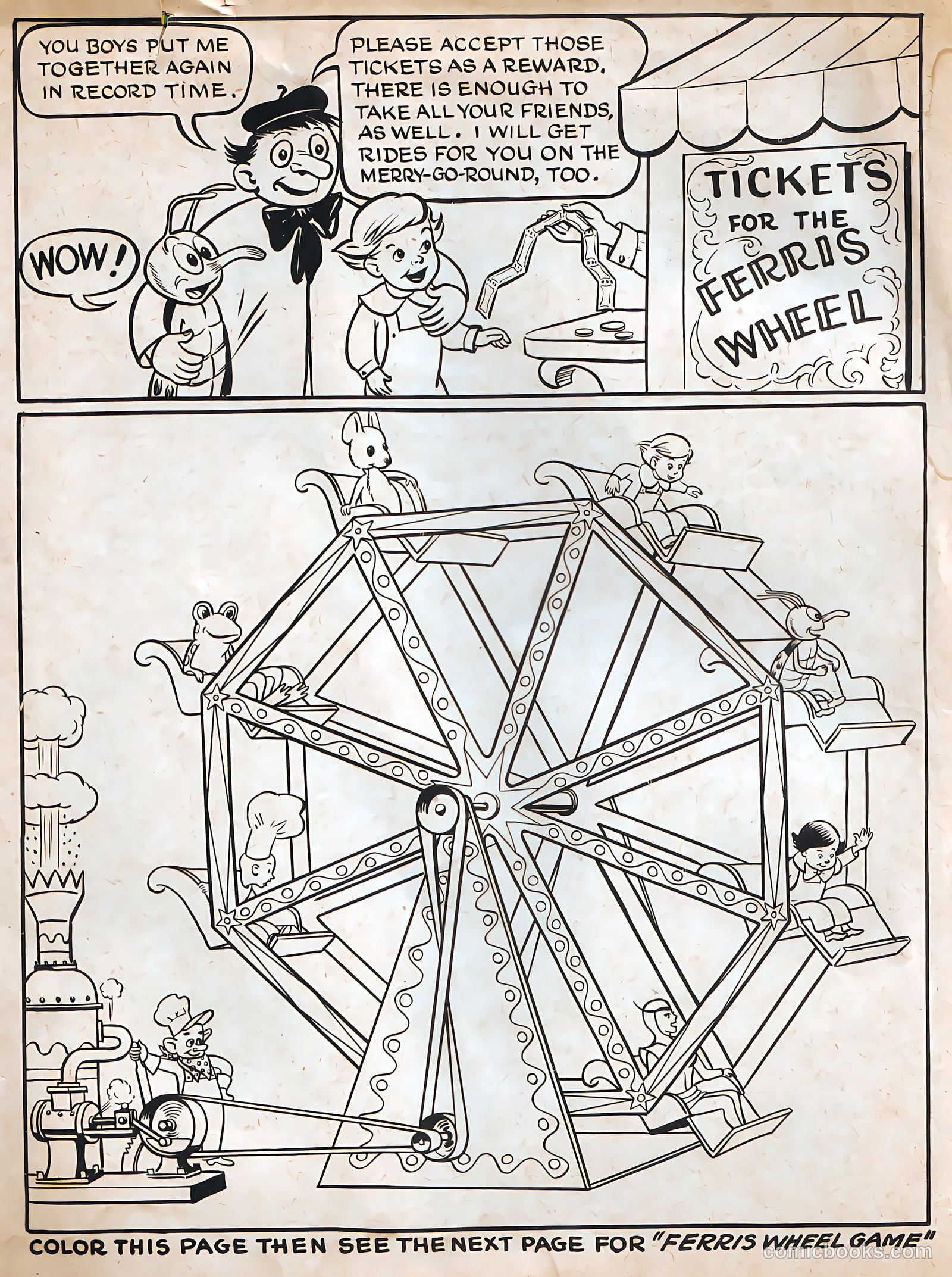 Peter Wheat Fun Book #1 (1945) — page 11