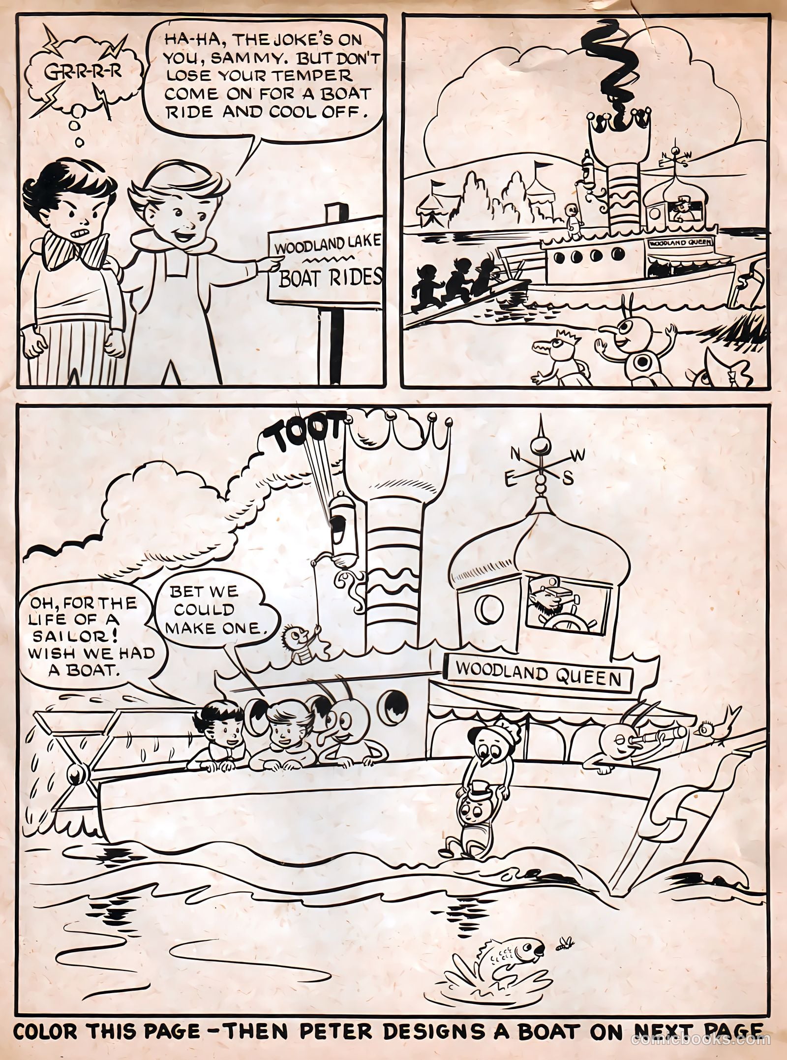 Peter Wheat Fun Book #1 (1945) — page 22