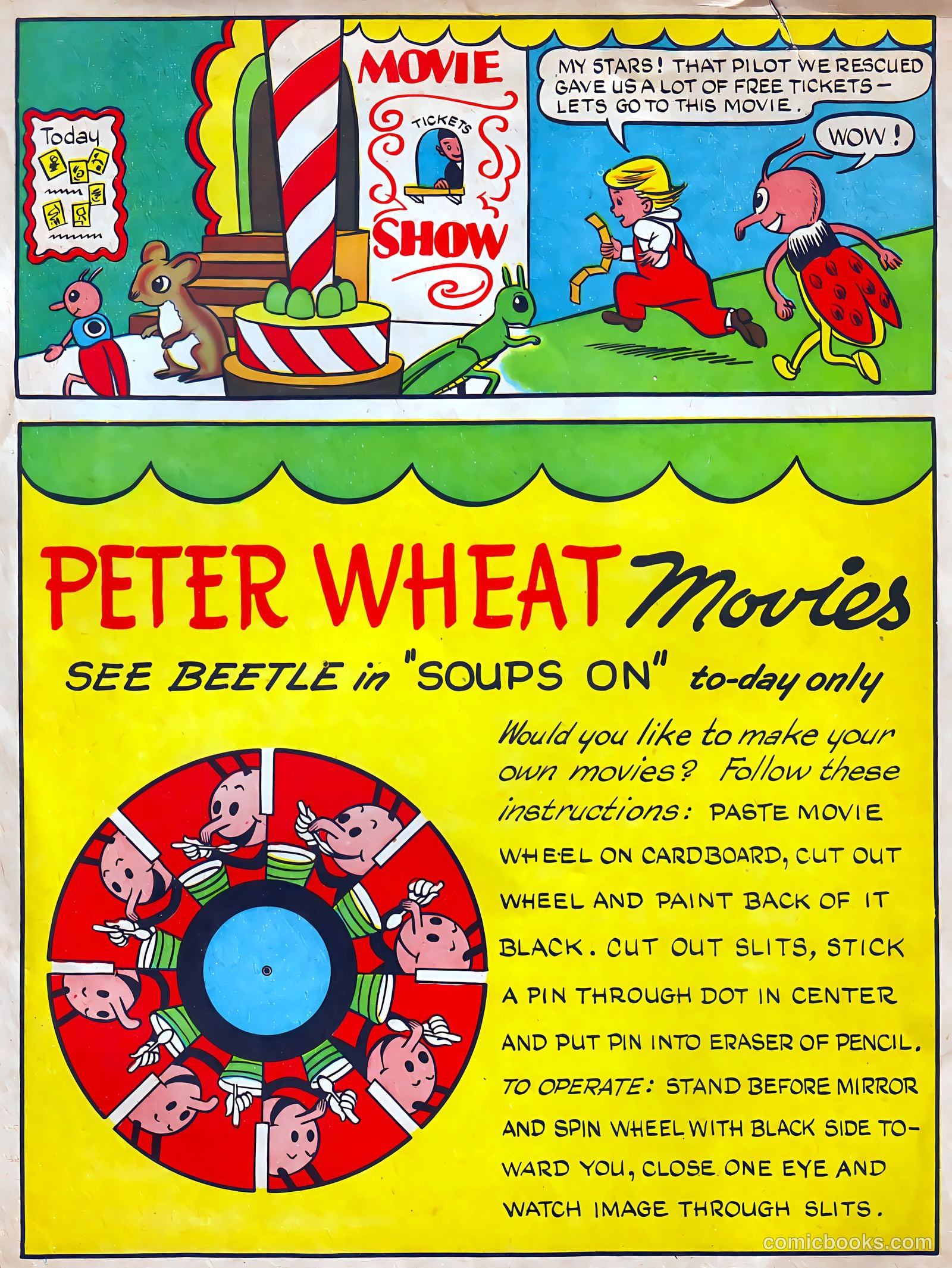 Peter Wheat Fun Book #1 (1945) — page 28