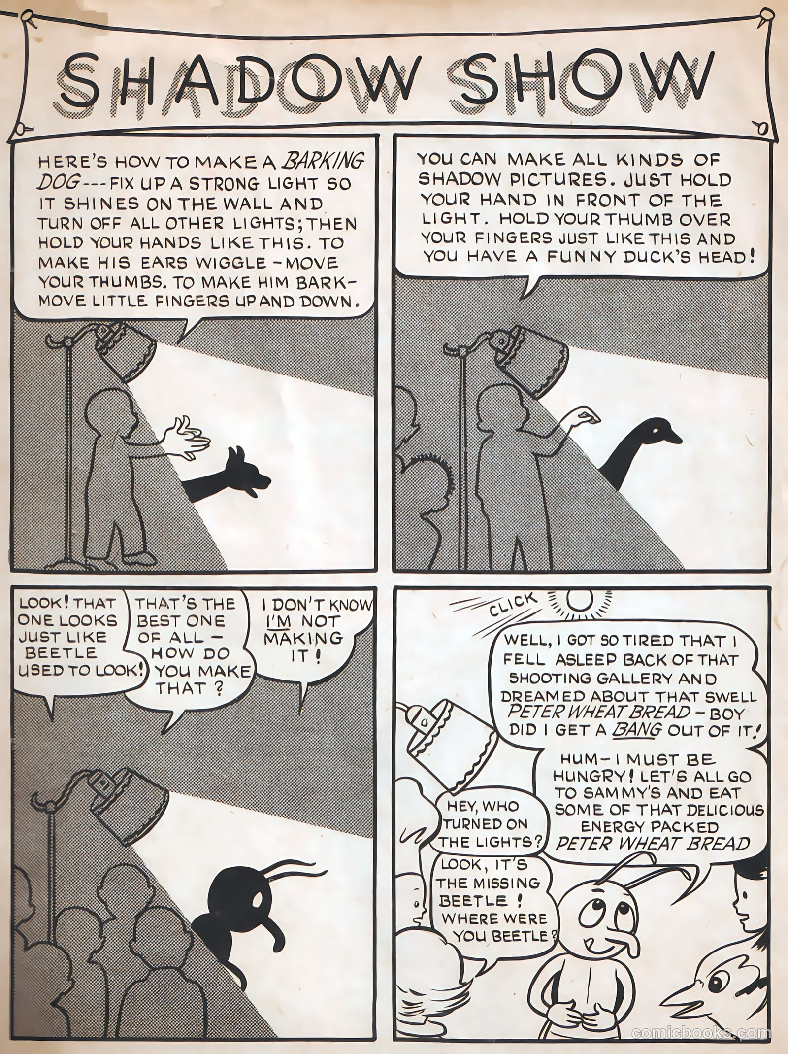 Peter Wheat Fun Book #1 (1945) — page 31