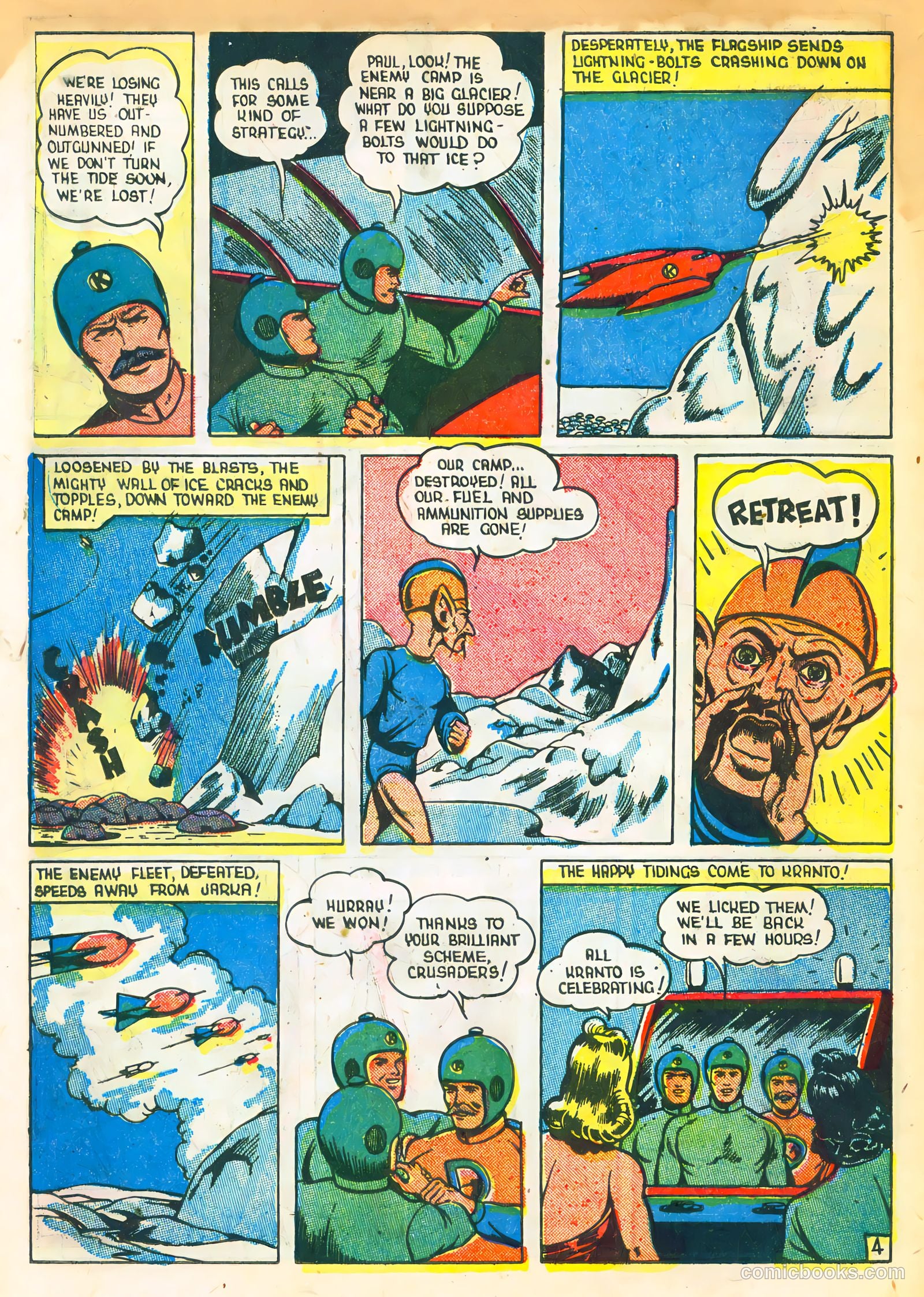 Grand Slam Three Aces #48 (1945) — page 28
