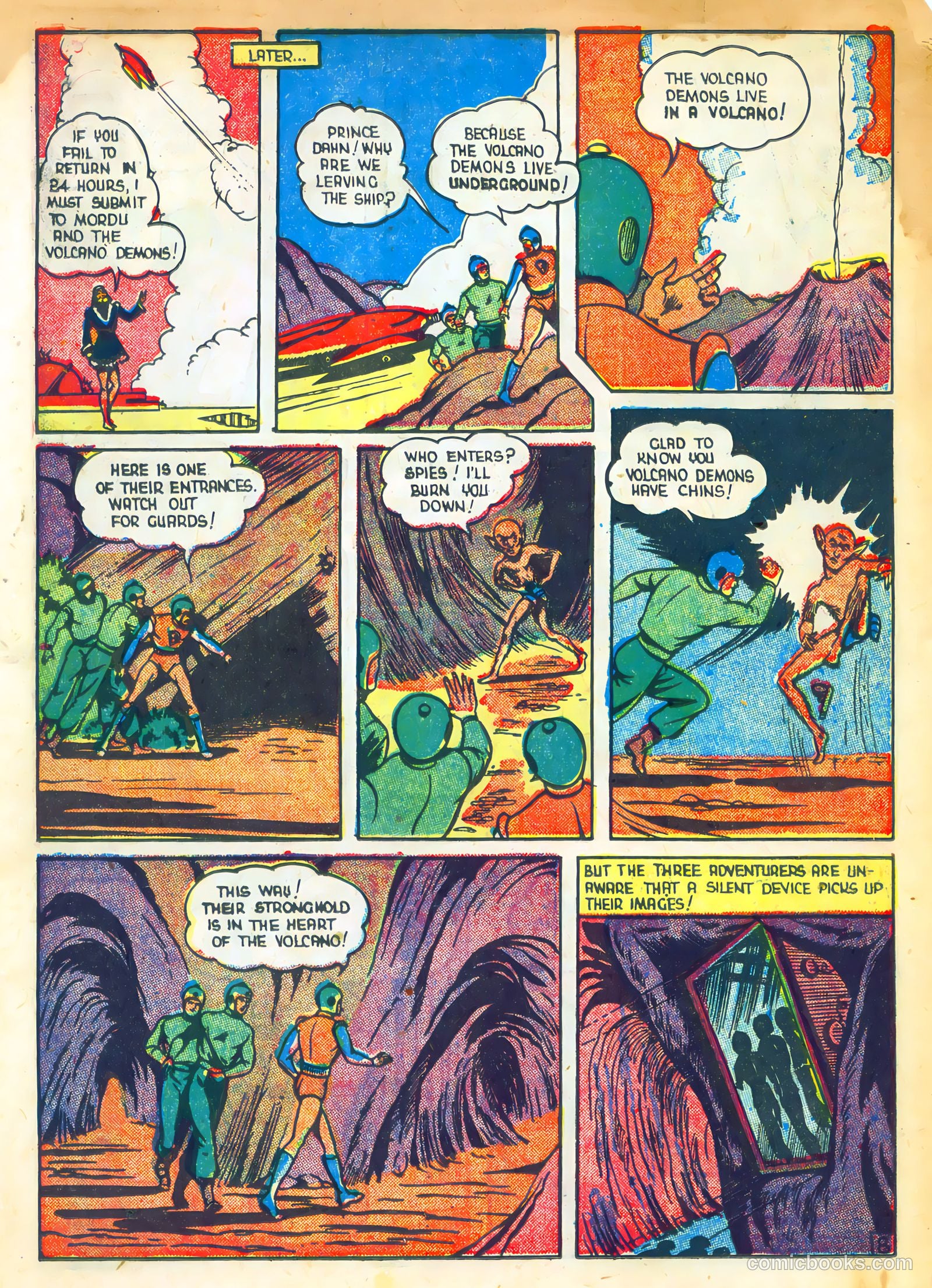 Grand Slam Three Aces #48 (1945) — page 32