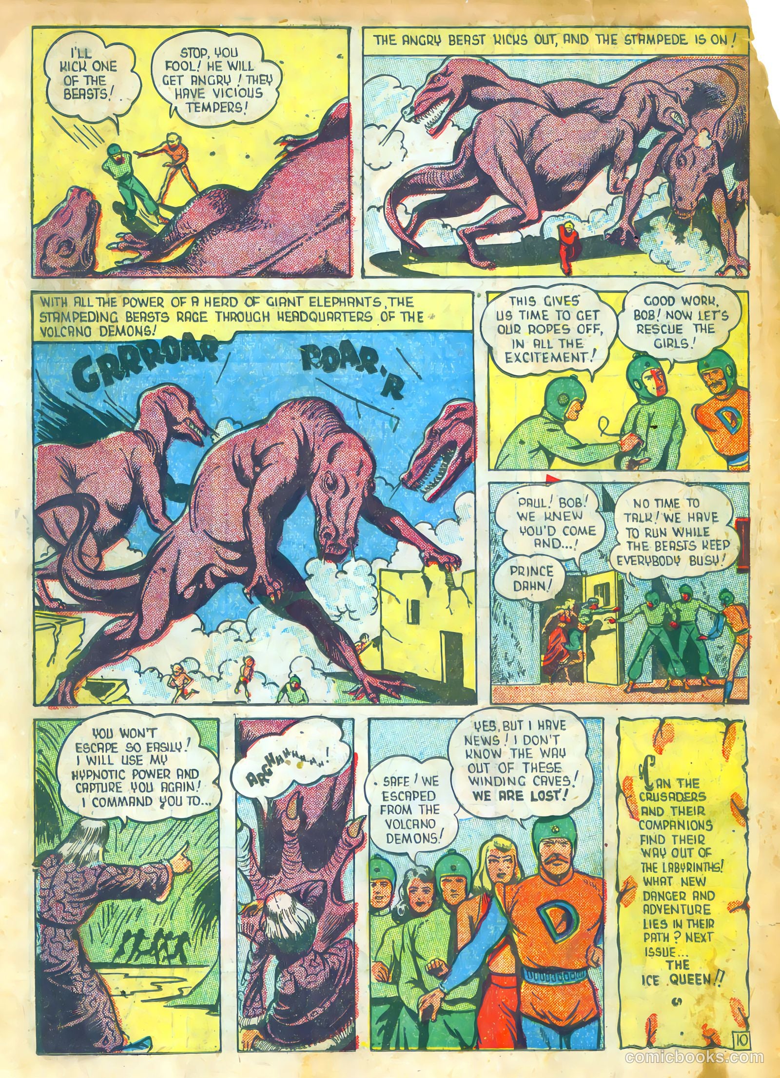 Grand Slam Three Aces #48 (1945) — page 34