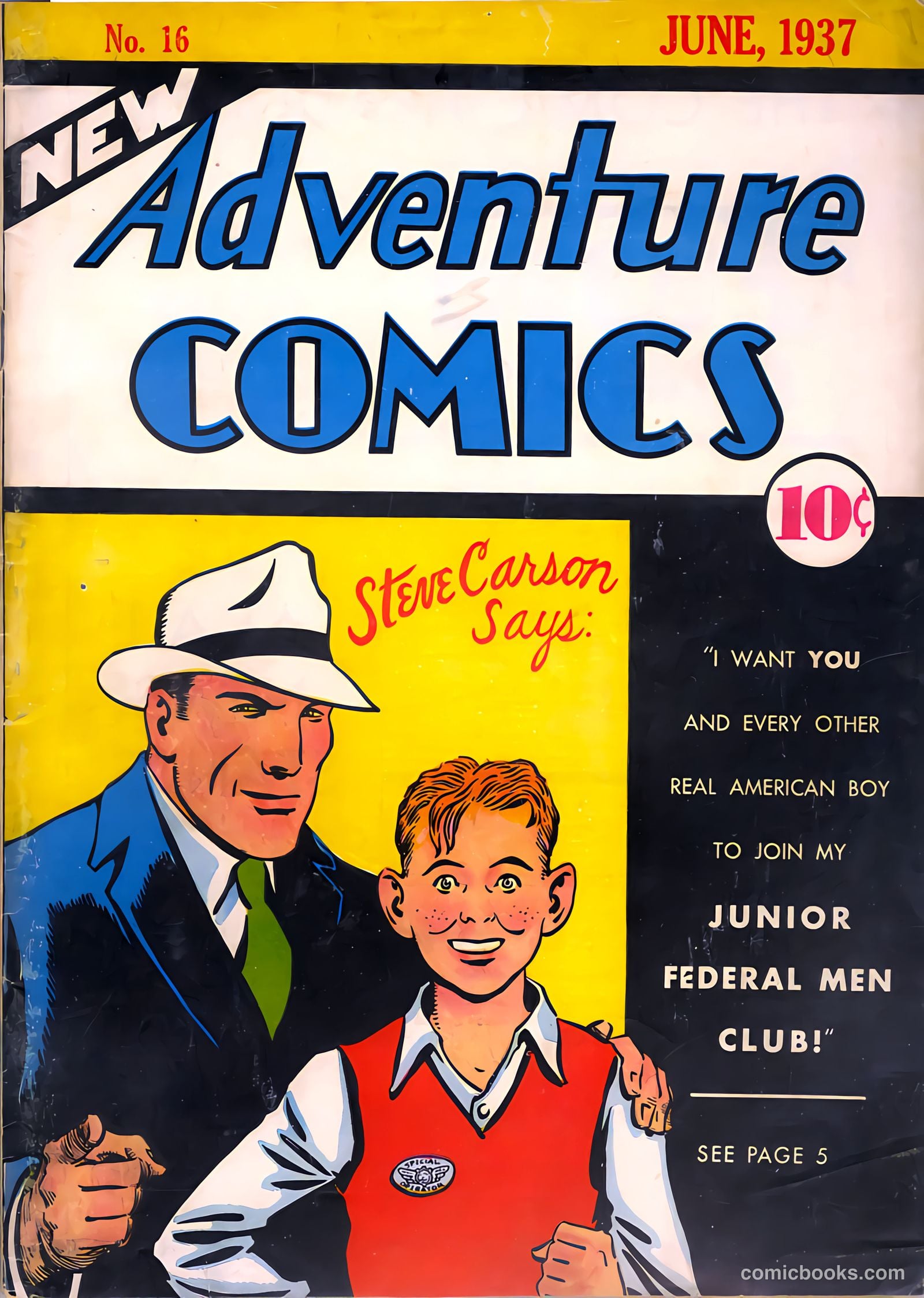 New Adventure Comics #16
