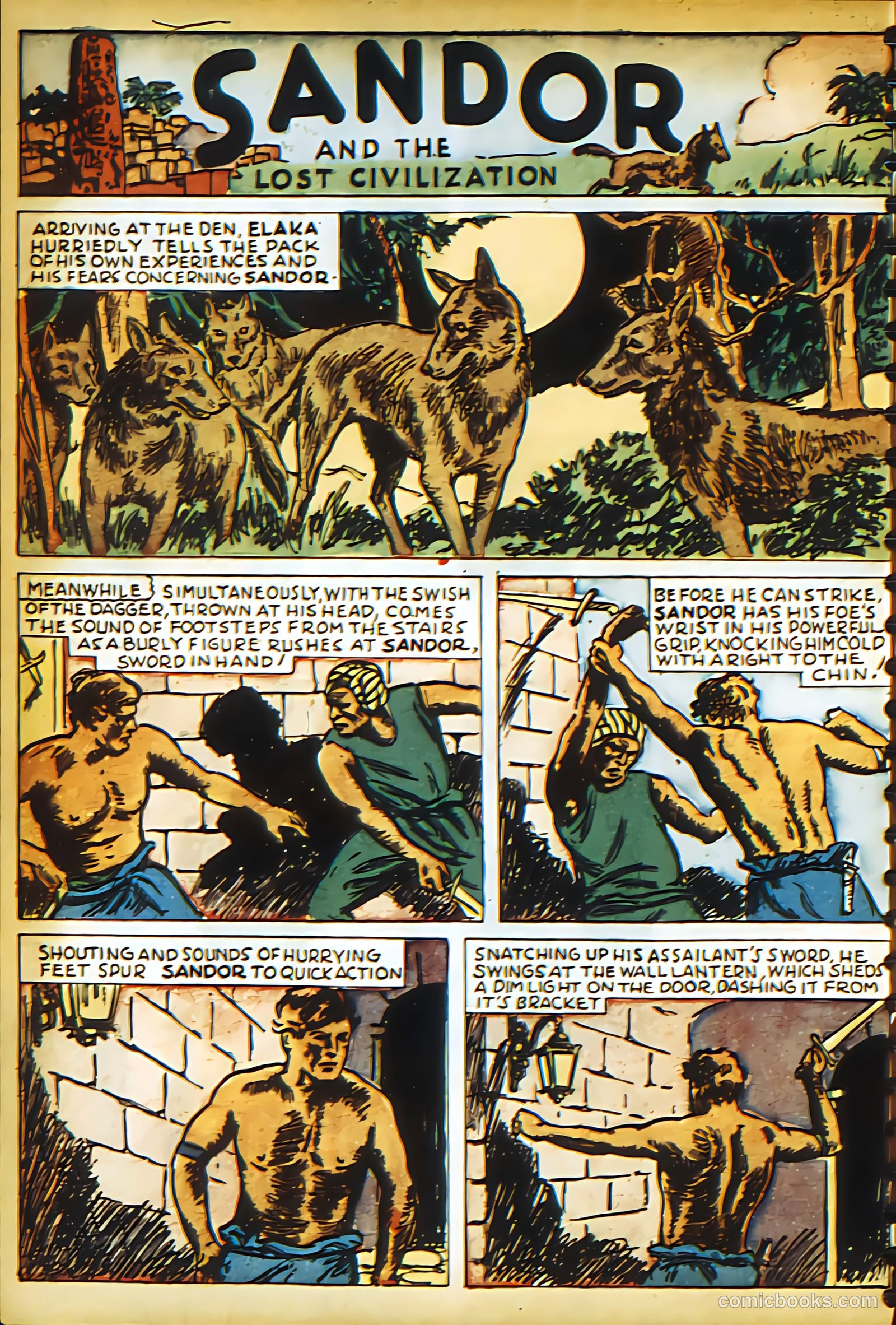 New Adventure Comics #16 (1937) — page 16