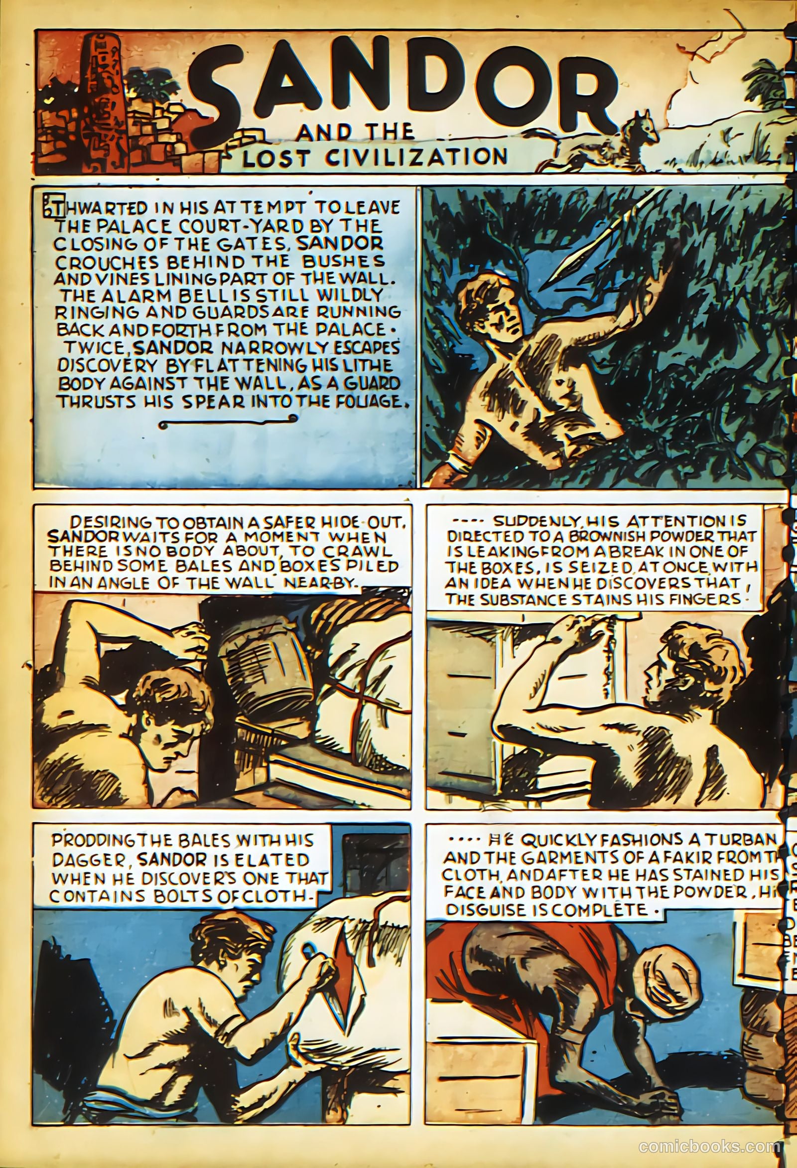 New Adventure Comics #15 (1937) — page 54