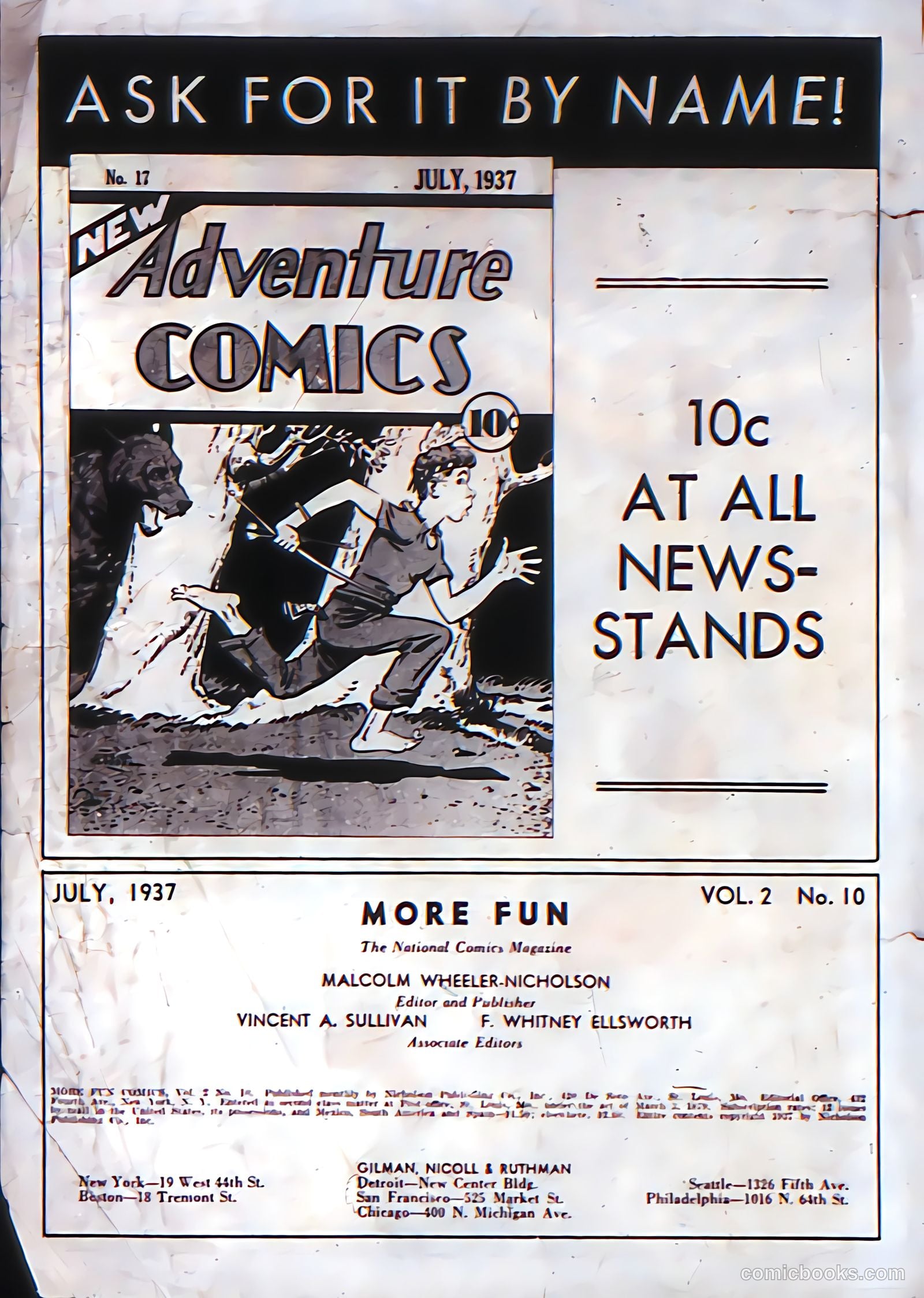 More Fun Comics #22 (1937) — page 2