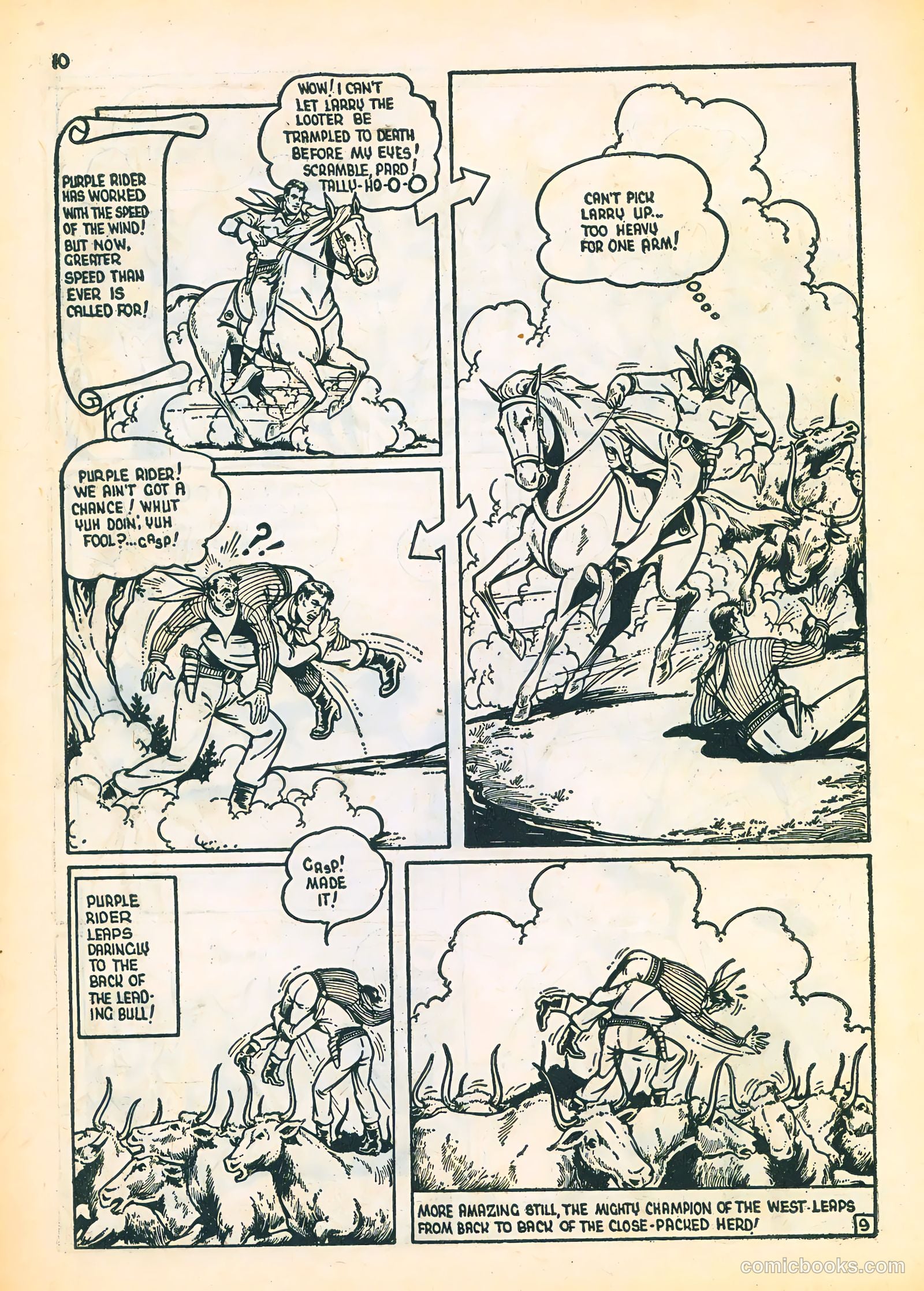 Three Aces Comics v4 #3 (1945) — page 10
