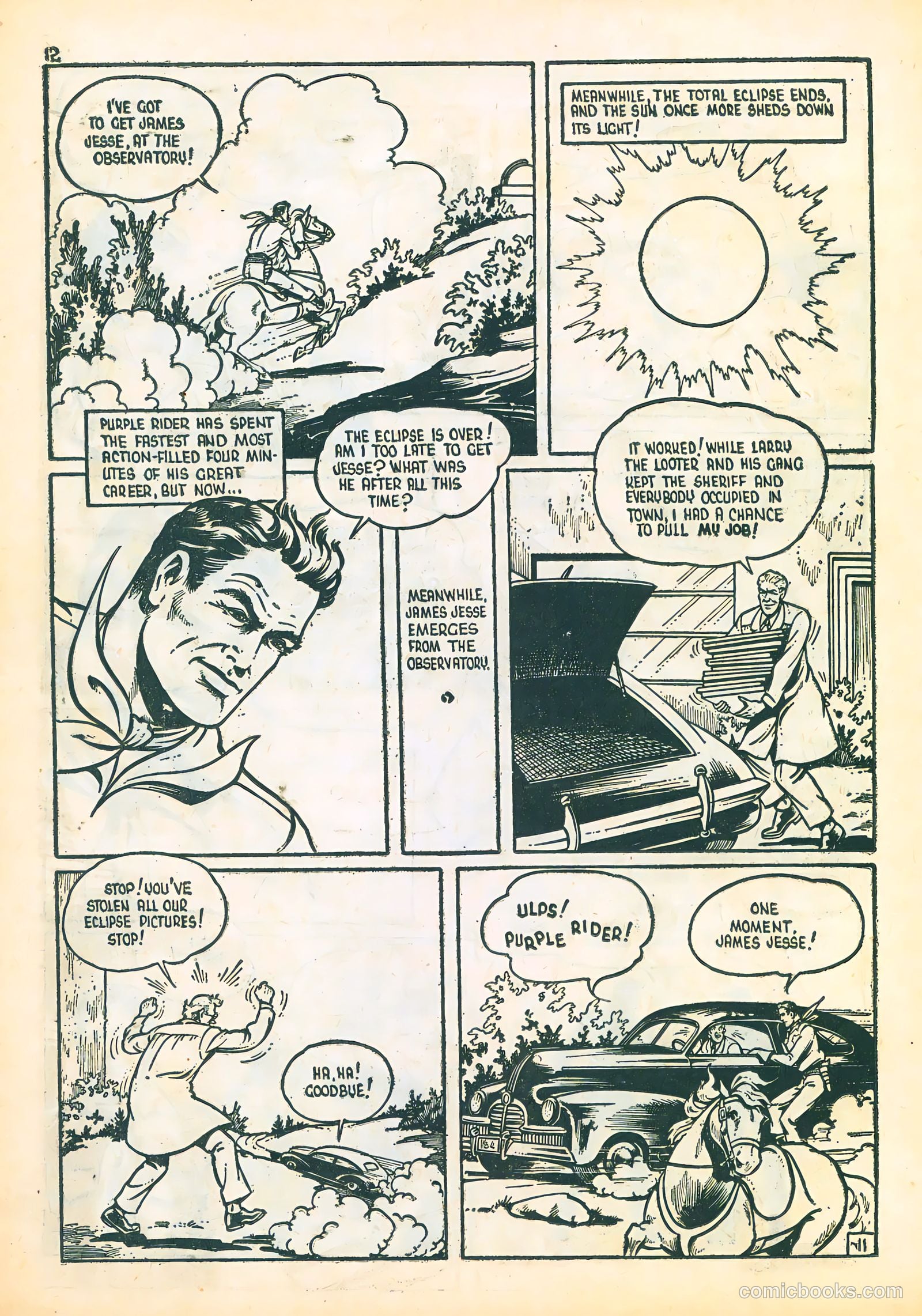Three Aces Comics v4 #3 (1945) — page 12