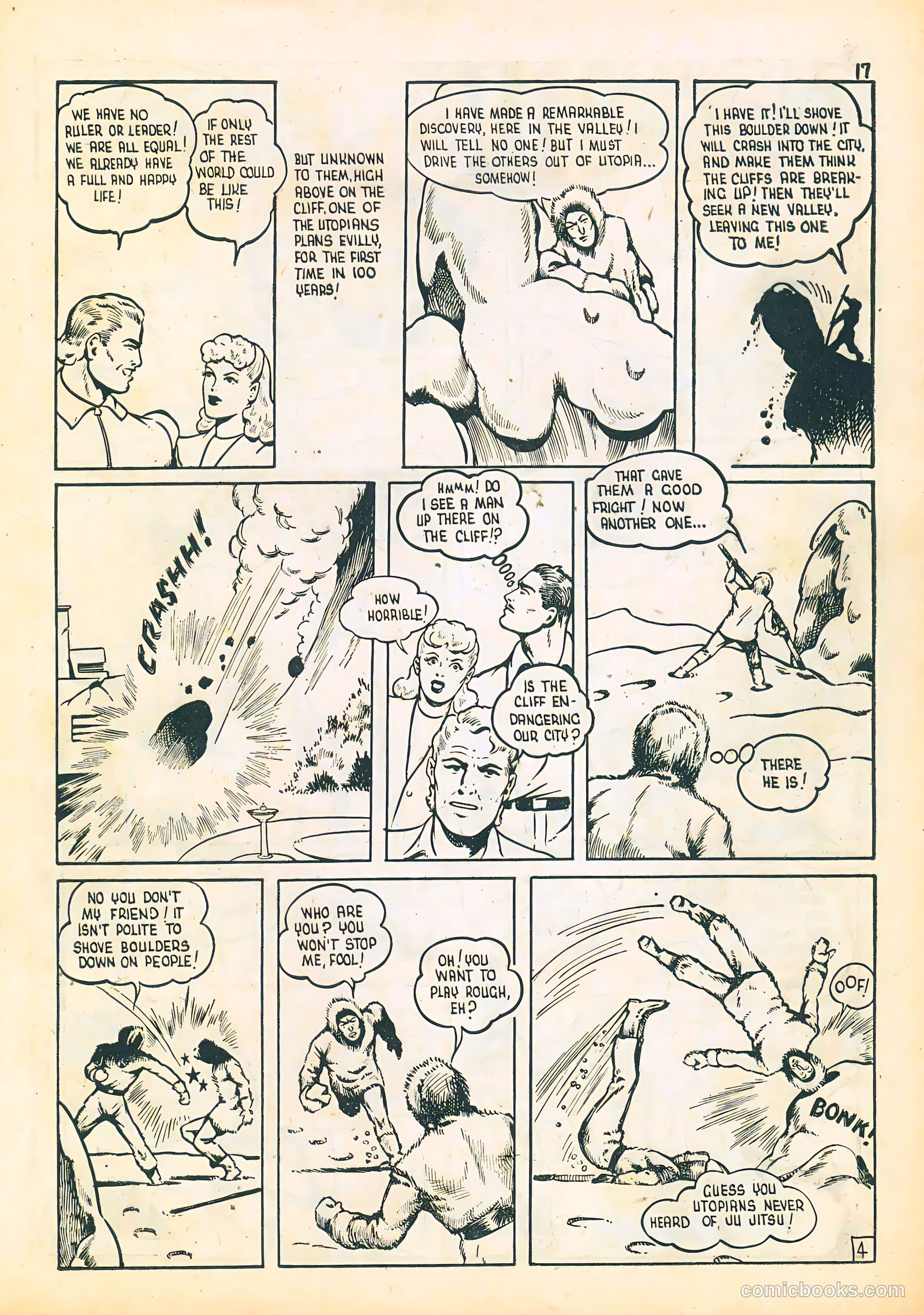 Three Aces Comics v4 #3 (1945) — page 17