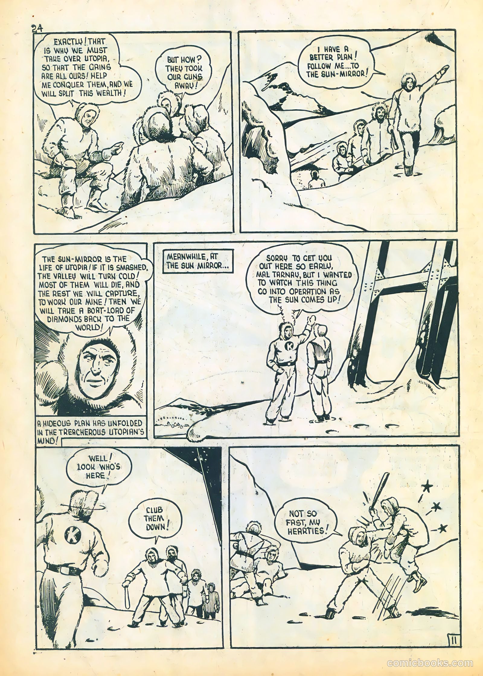 Three Aces Comics v4 #3 (1945) — page 24