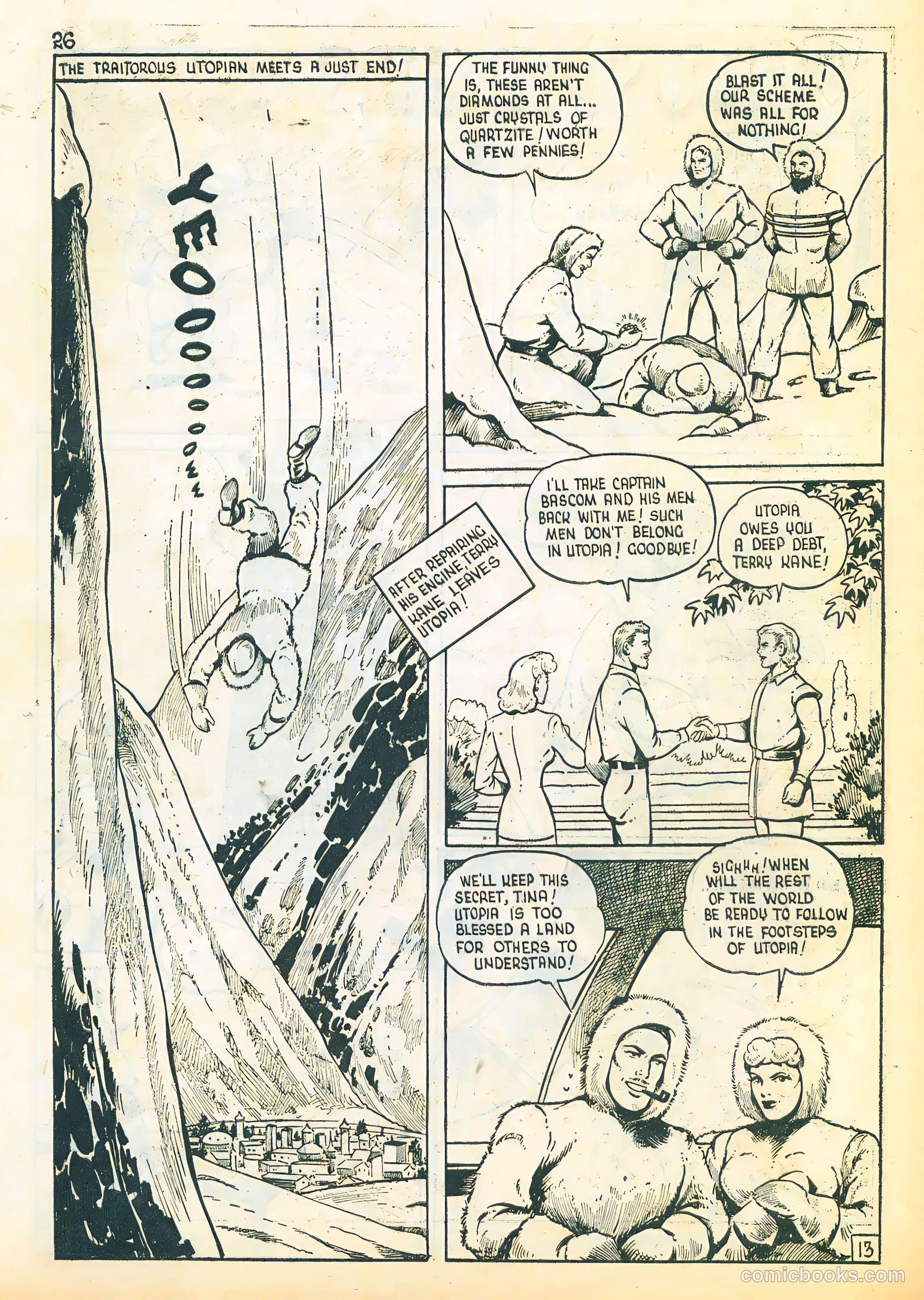 Three Aces Comics v4 #3 (1945) — page 26