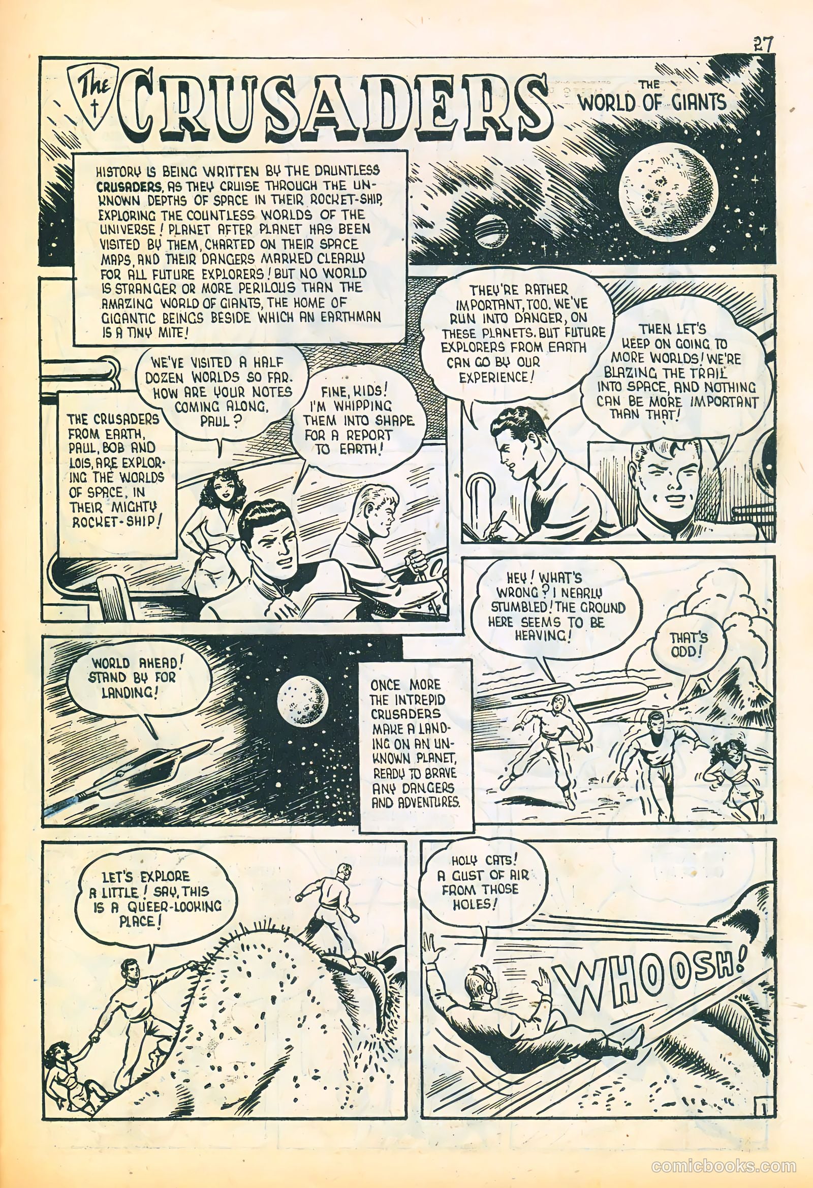 Three Aces Comics v4 #3 (1945) — page 27