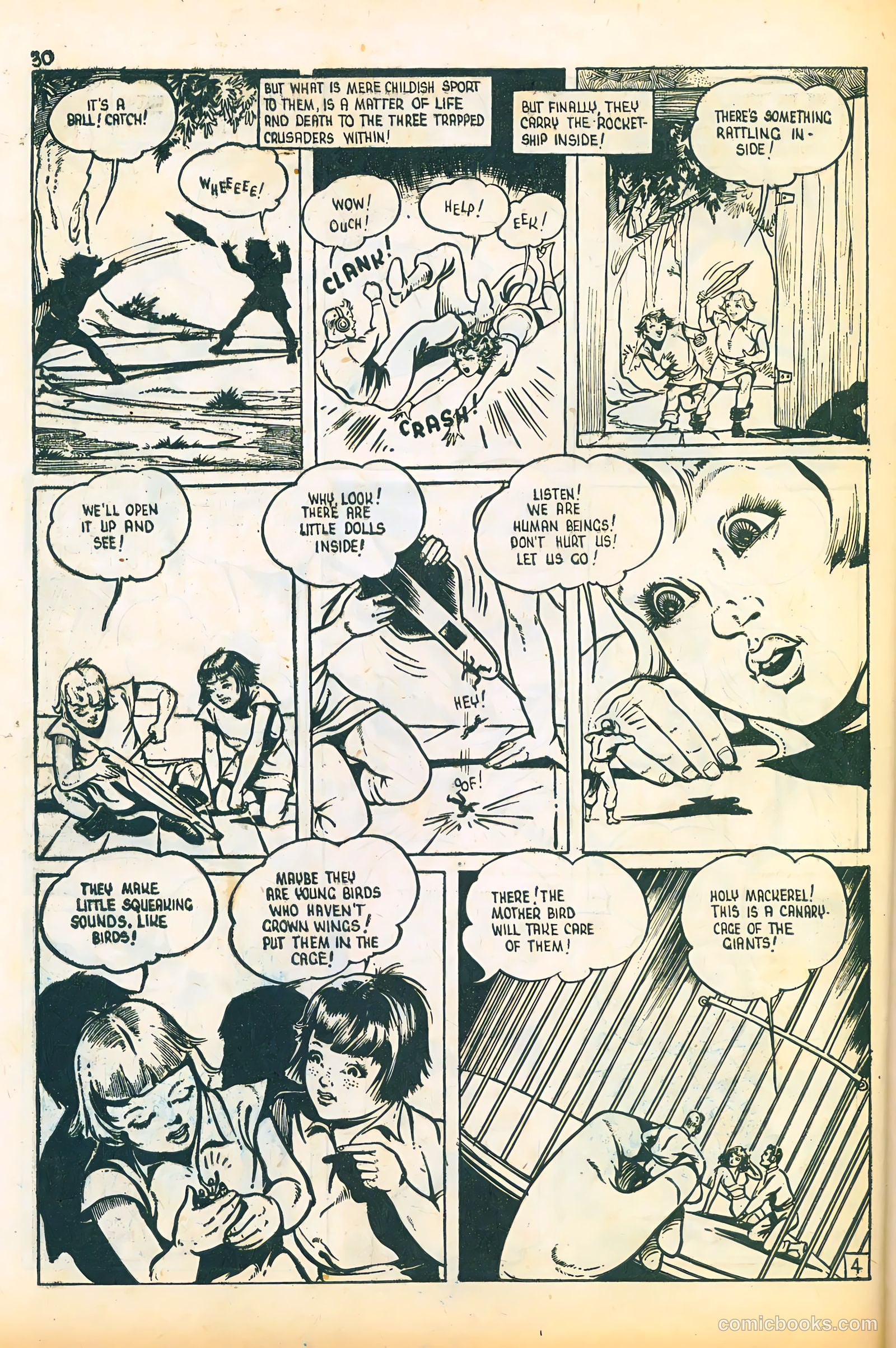 Three Aces Comics v4 #3 (1945) — page 30