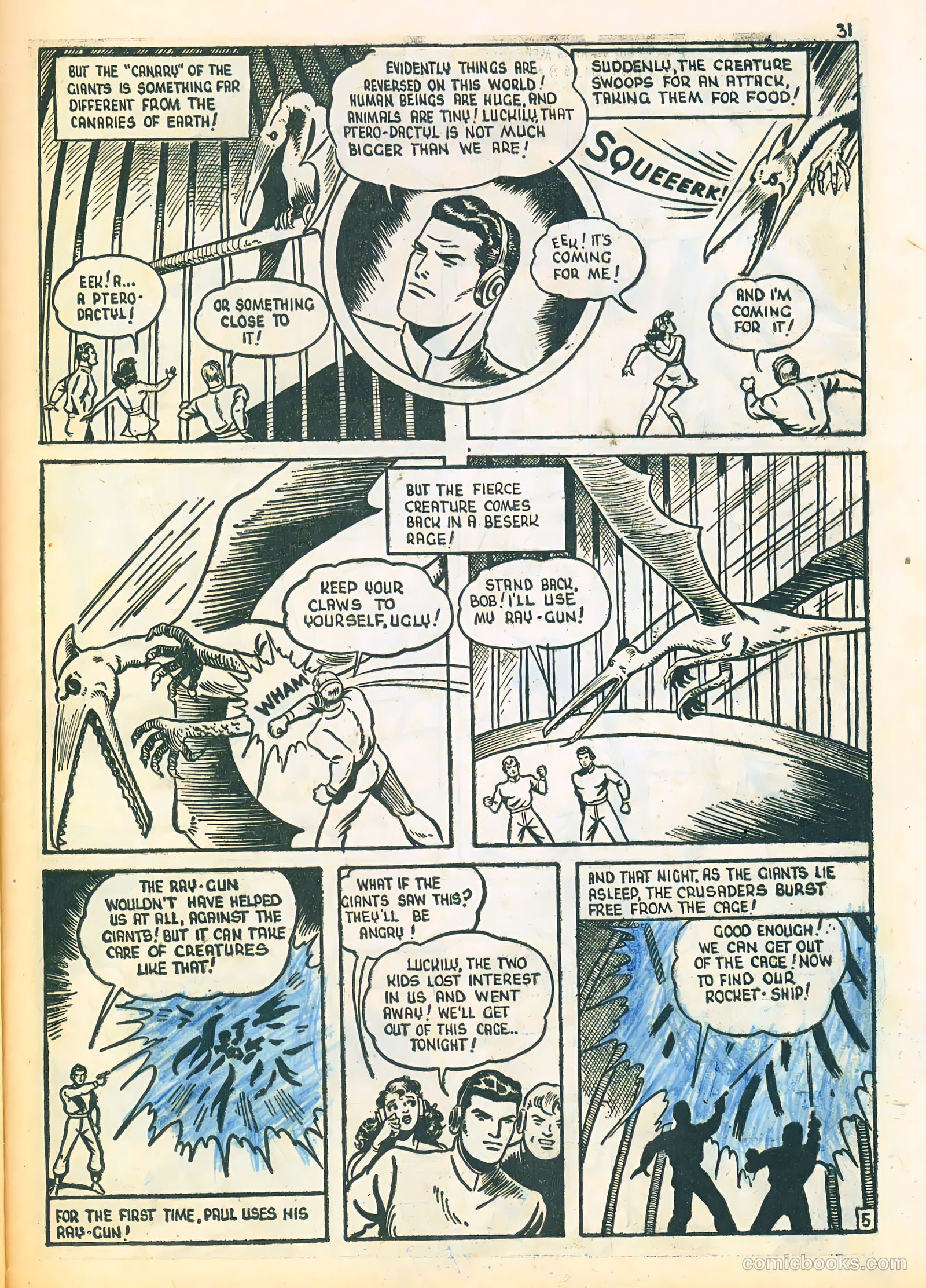 Three Aces Comics v4 #3 (1945) — page 31