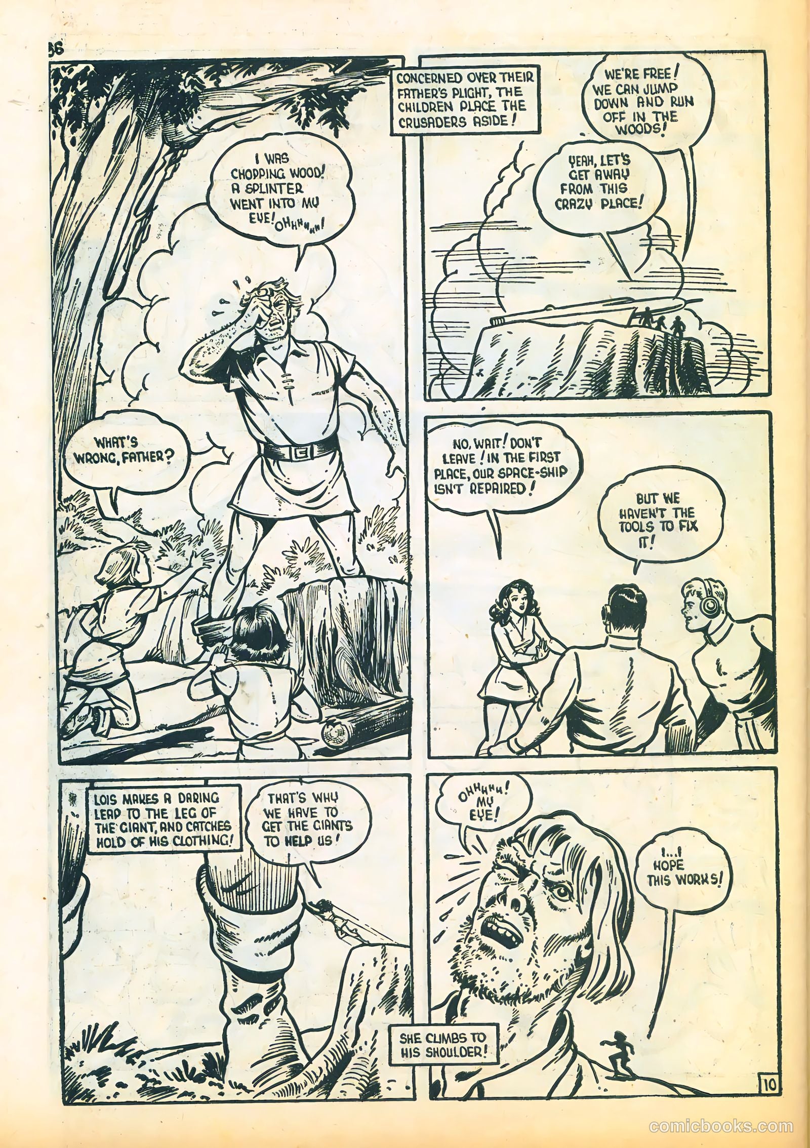 Three Aces Comics v4 #3 (1945) — page 36