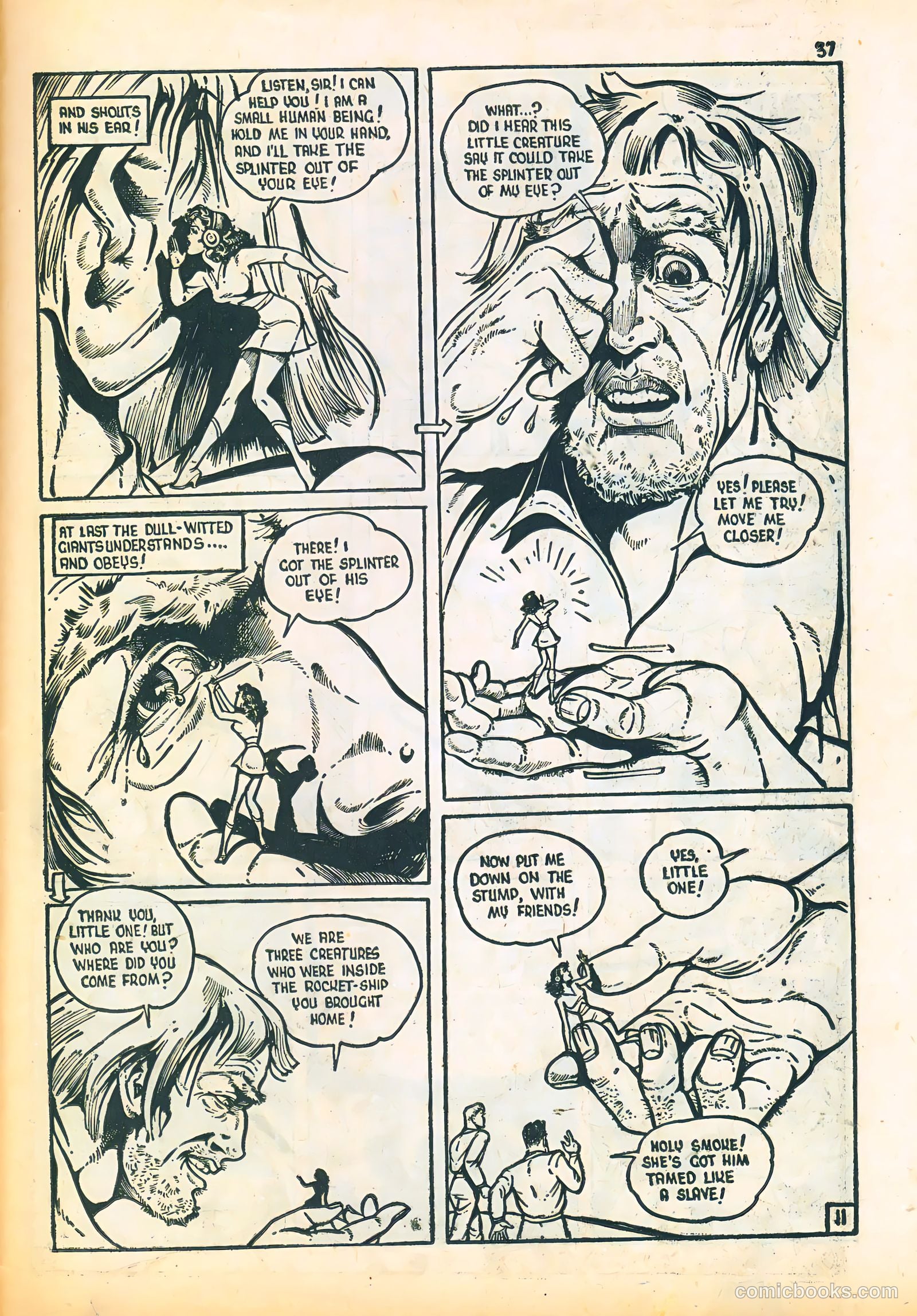 Three Aces Comics v4 #3 (1945) — page 37