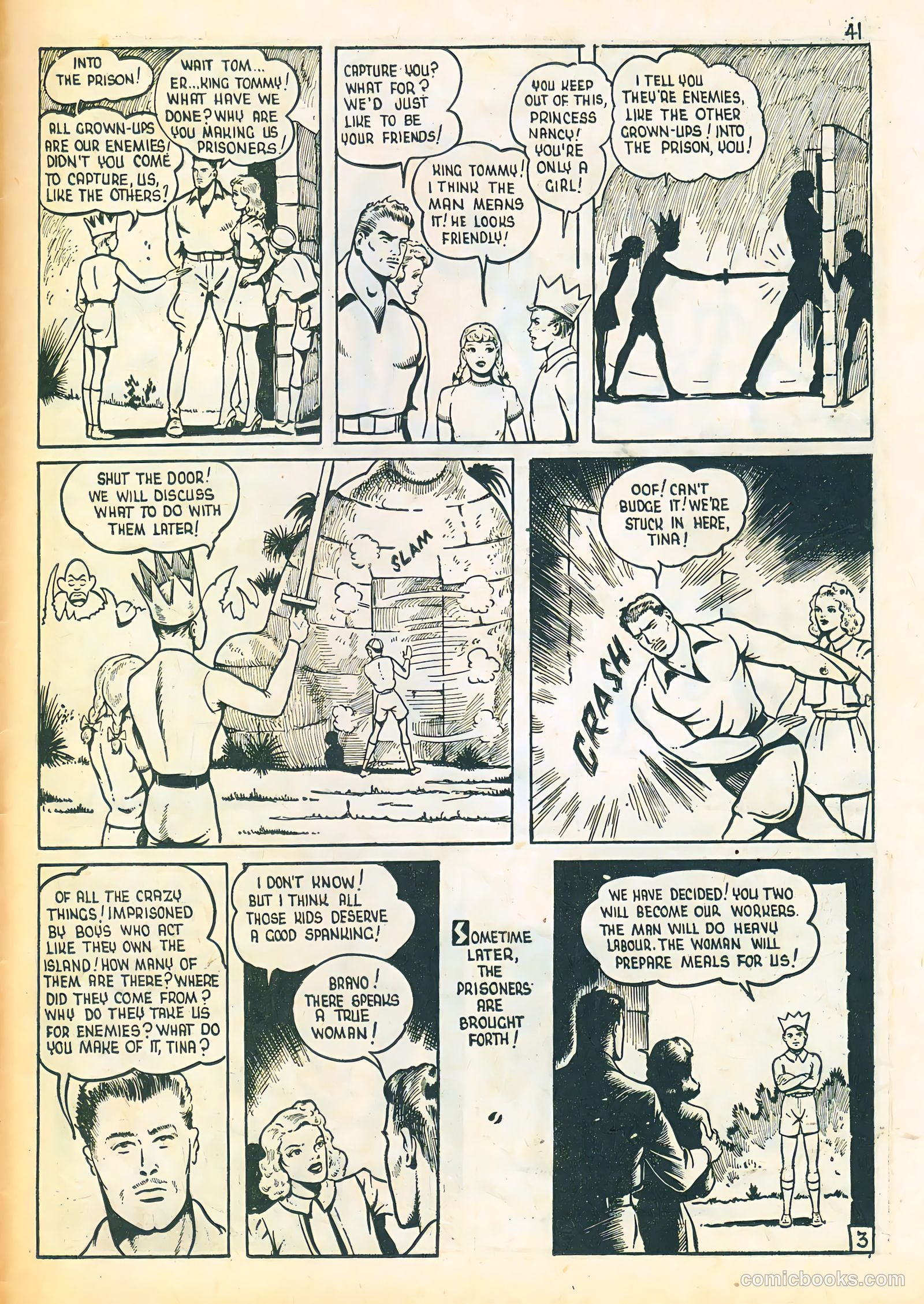 Three Aces Comics v4 #3 (1945) — page 41