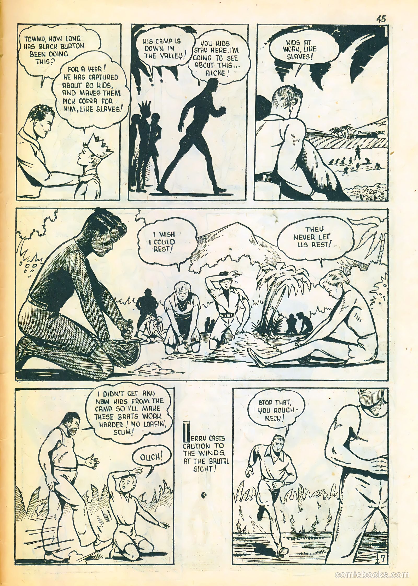 Three Aces Comics v4 #3 (1945) — page 45