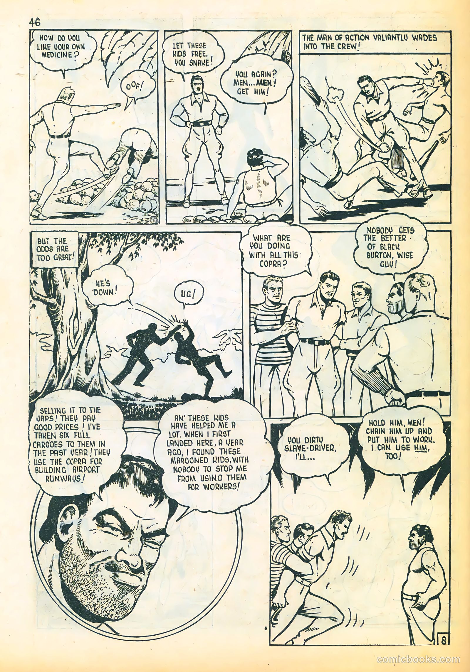 Three Aces Comics v4 #3 (1945) — page 46