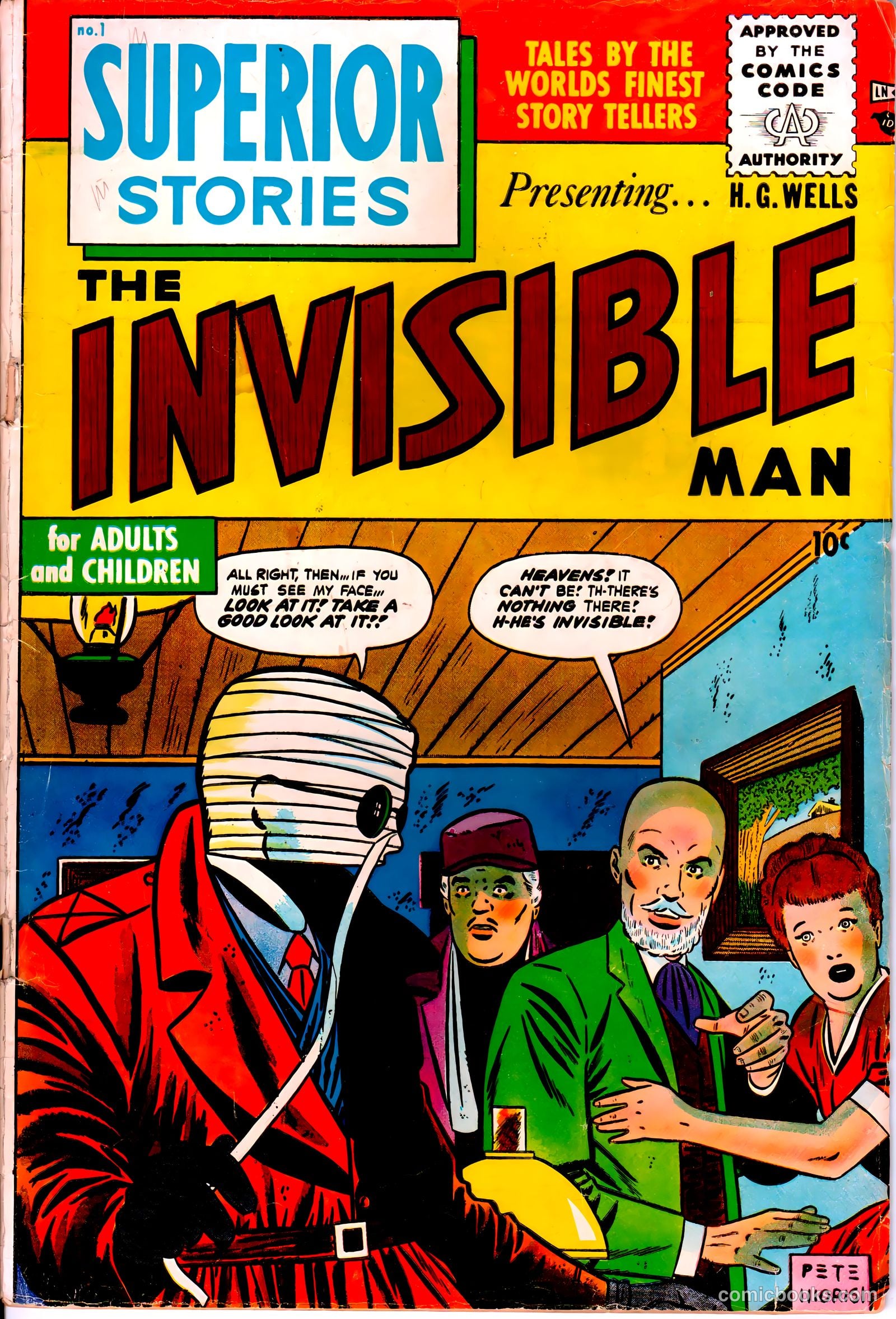 Superior Stories 1 - The Invisible Man