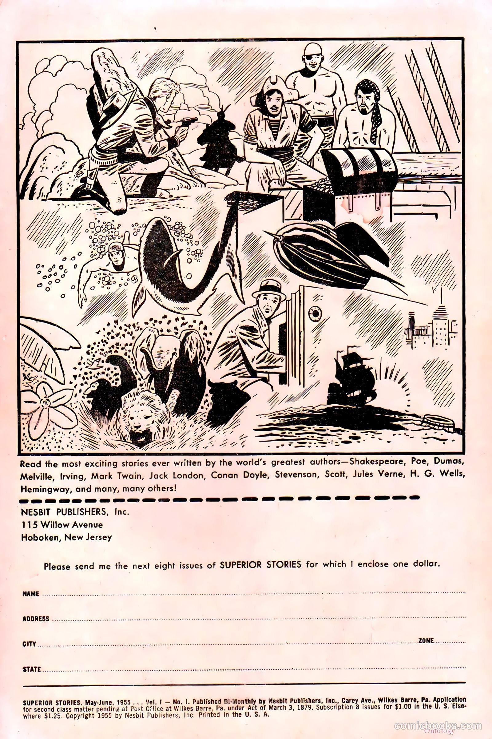 Superior Stories 1 - The Invisible Man #1 (1955) — page 2