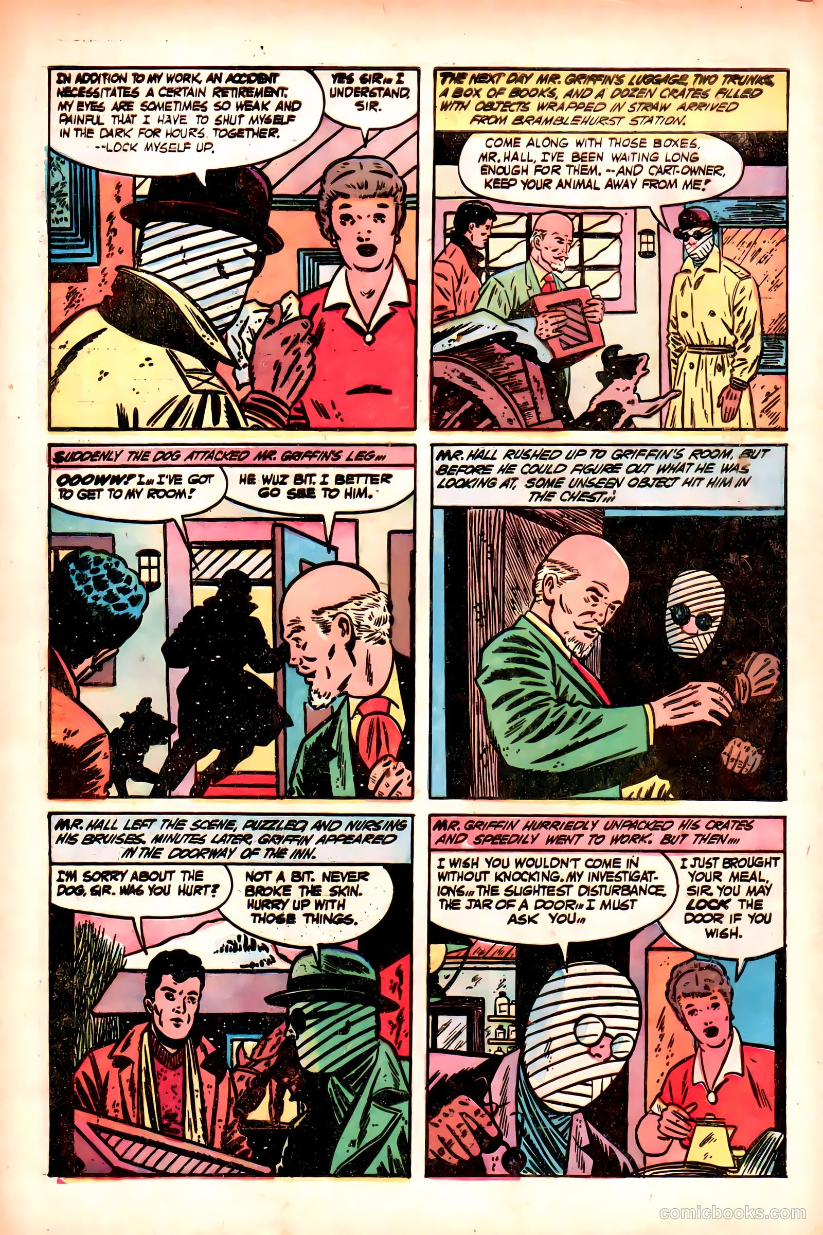 Superior Stories 1 - The Invisible Man #1 (1955) — page 4