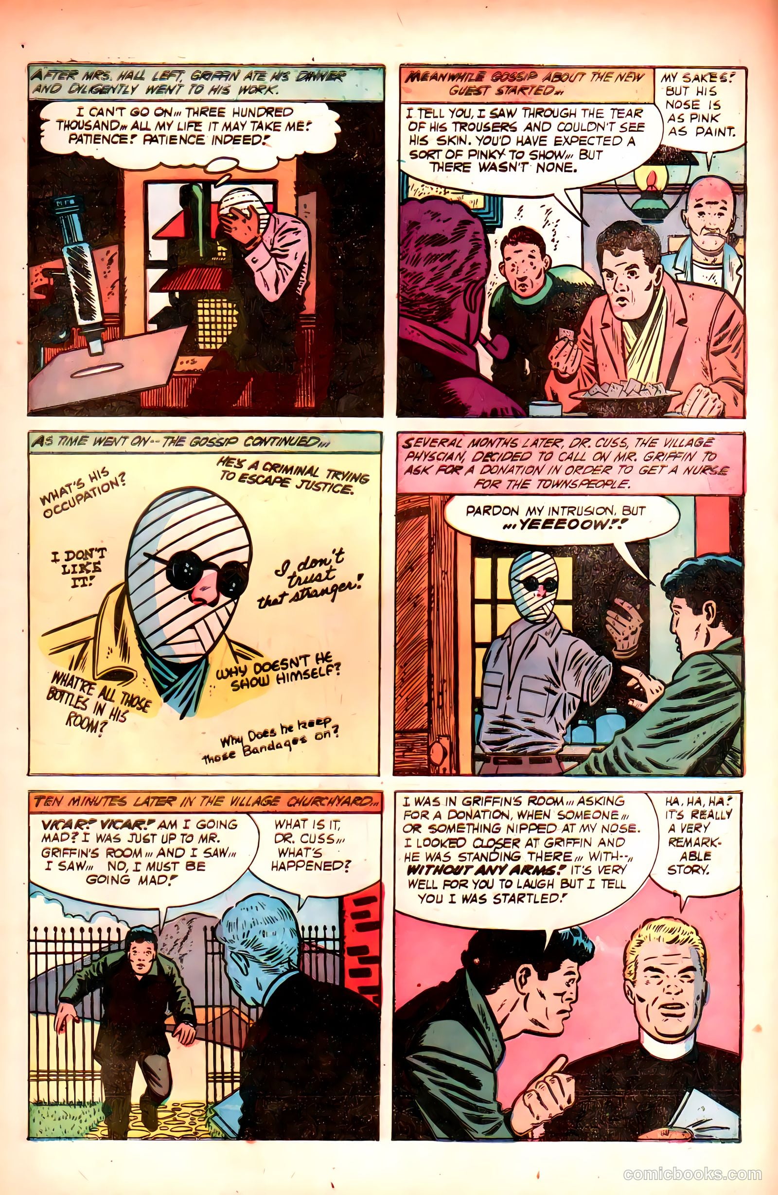 Superior Stories 1 - The Invisible Man #1 (1955) — page 5