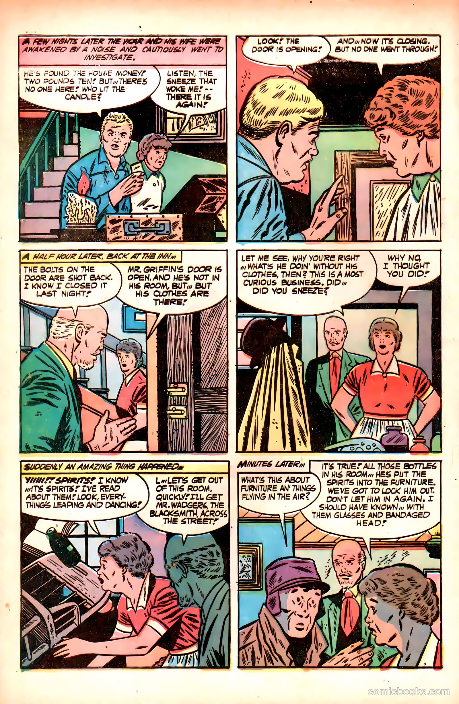 Superior Stories 1 - The Invisible Man #1 (1955) — page 6