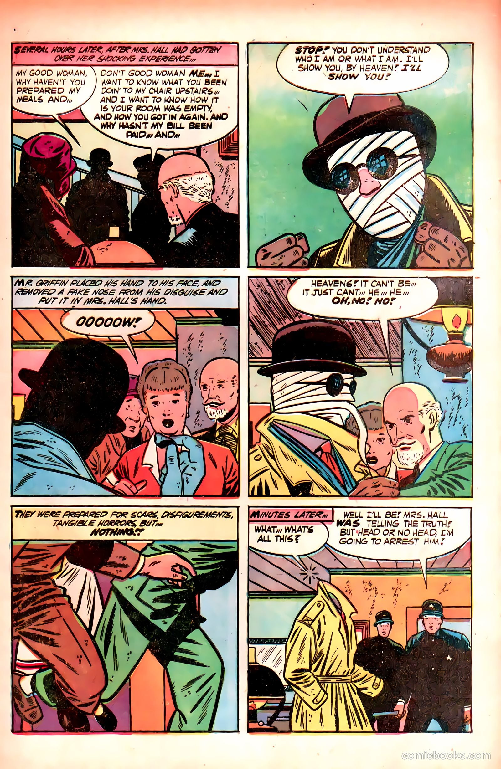 Superior Stories 1 - The Invisible Man #1 (1955) — page 7