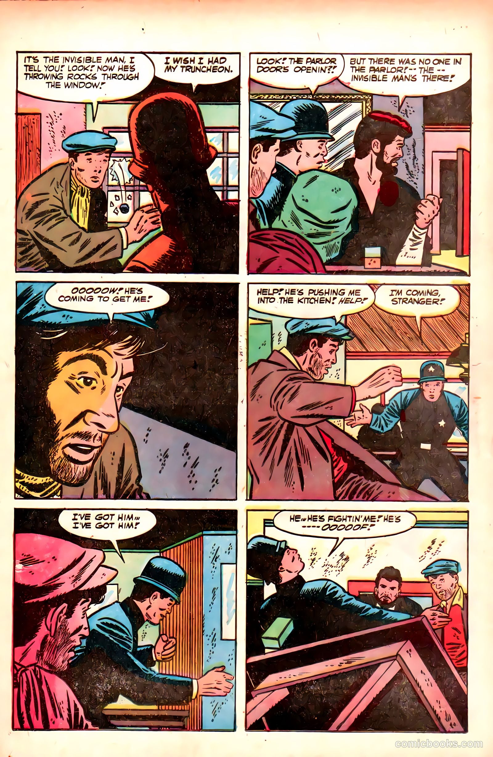 Superior Stories 1 - The Invisible Man #1 (1955) — page 12
