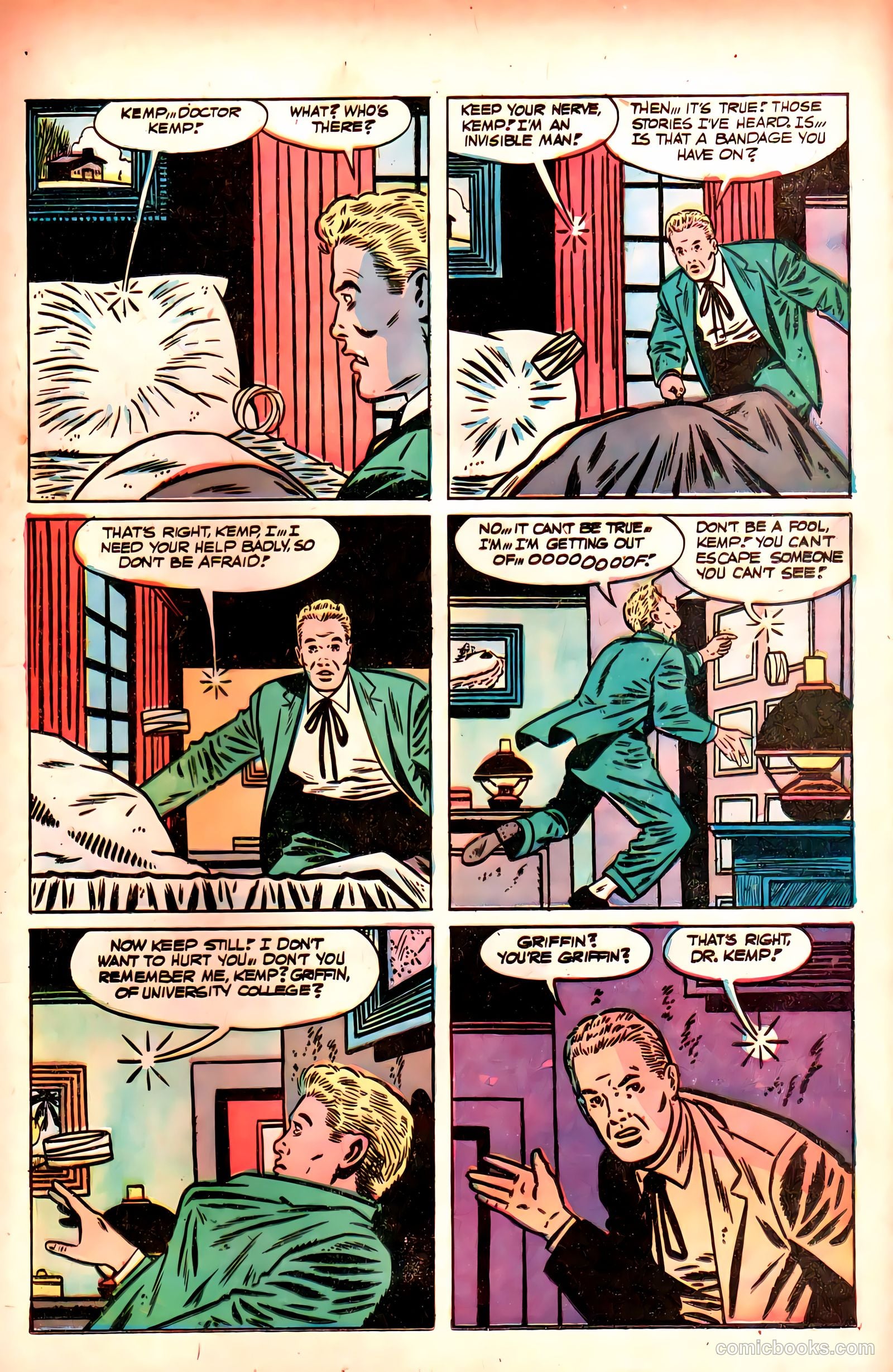 Superior Stories 1 - The Invisible Man #1 (1955) — page 15