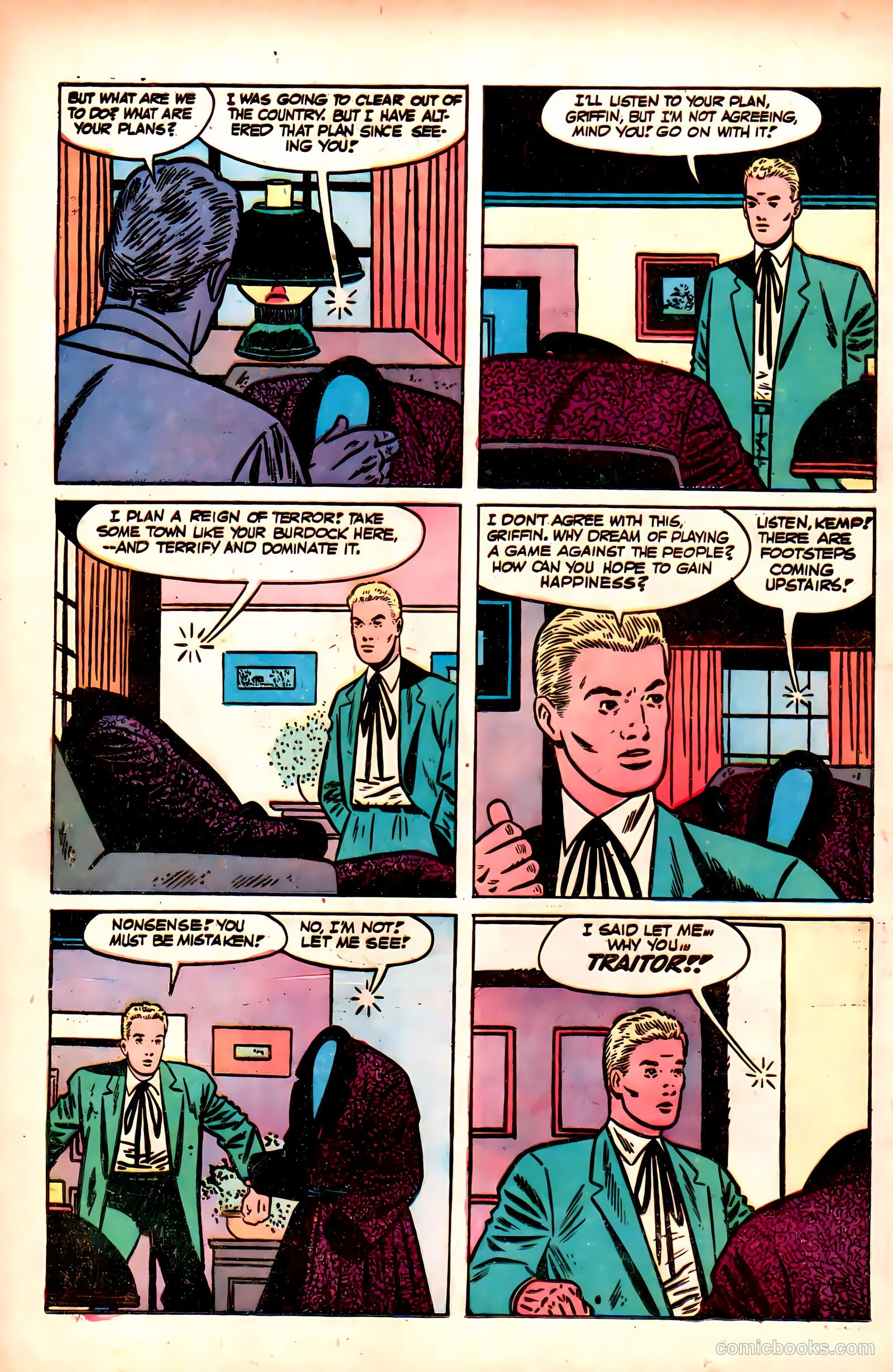 Superior Stories 1 - The Invisible Man #1 (1955) — page 20