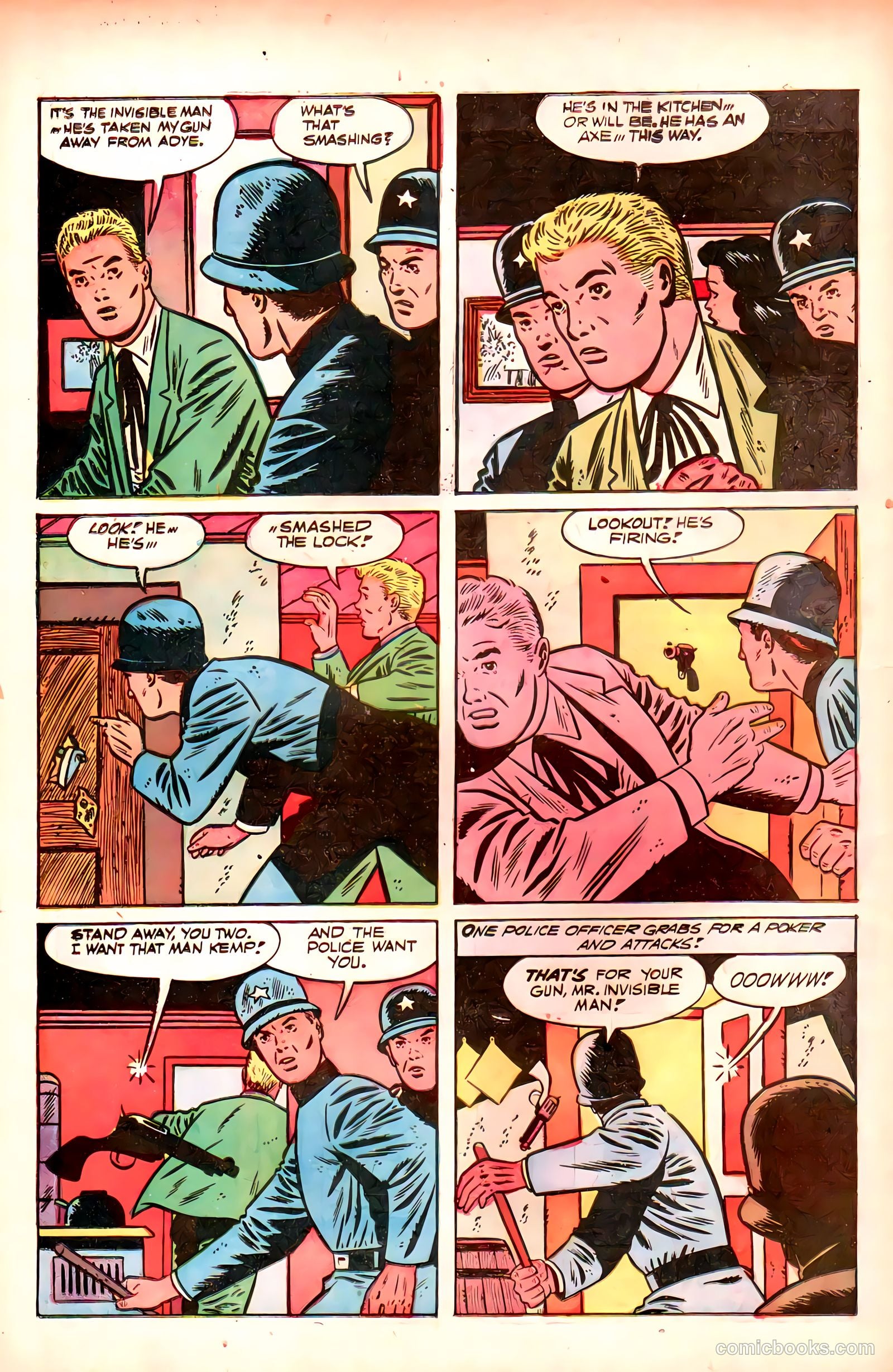Superior Stories 1 - The Invisible Man #1 (1955) — page 26