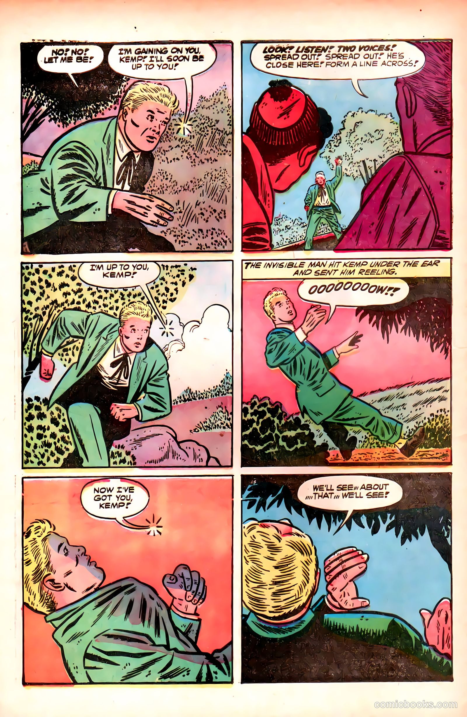 Superior Stories 1 - The Invisible Man #1 (1955) — page 28