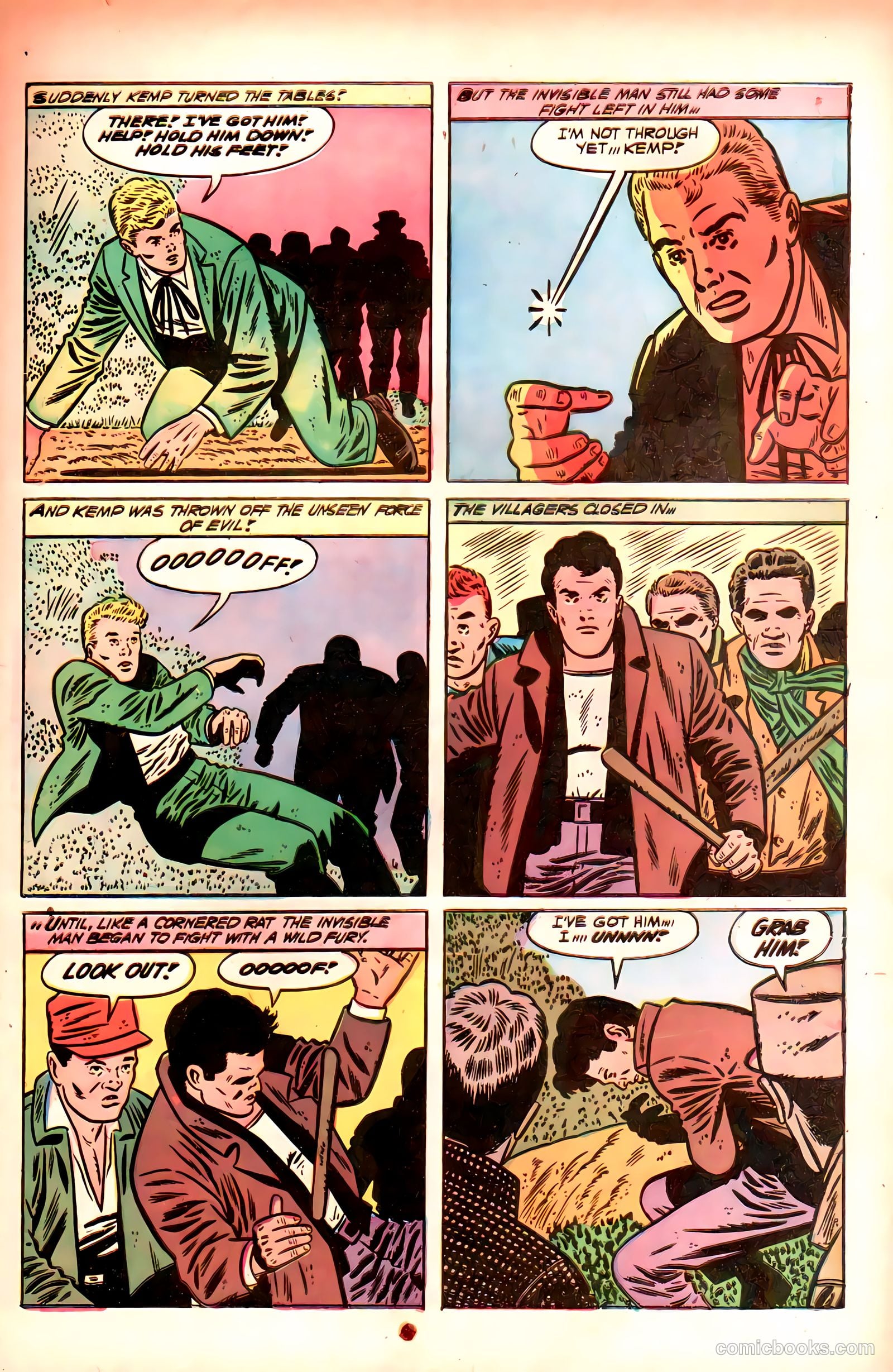 Superior Stories 1 - The Invisible Man #1 (1955) — page 29
