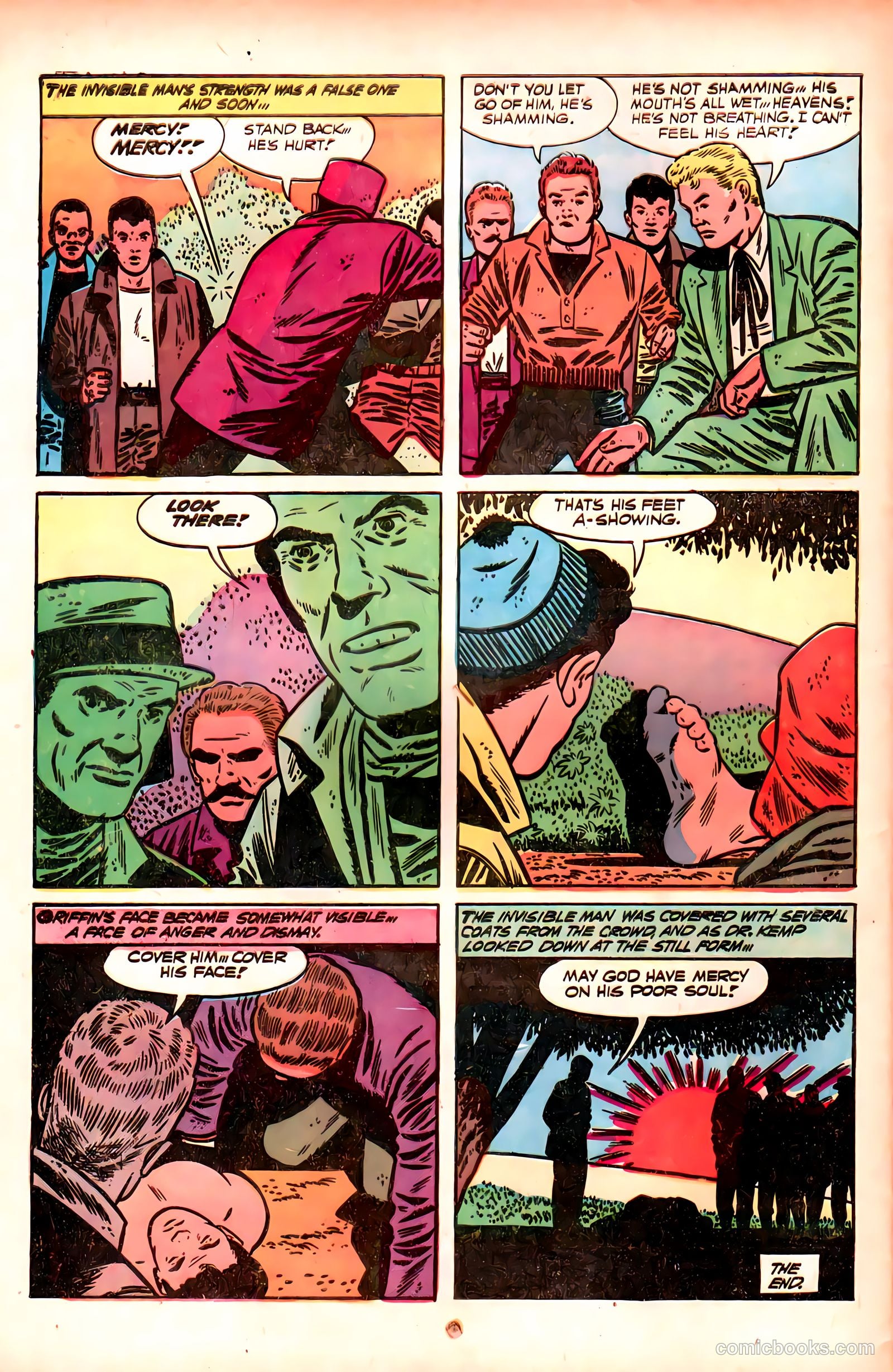 Superior Stories 1 - The Invisible Man #1 (1955) — page 30