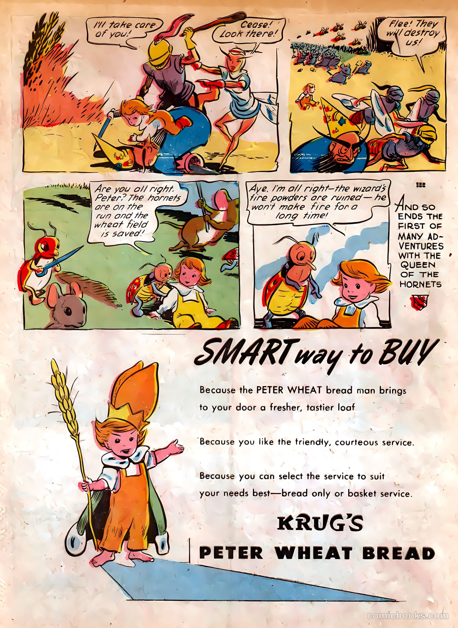 The Adventures of Peter Wheat #1 (1948) — page 16