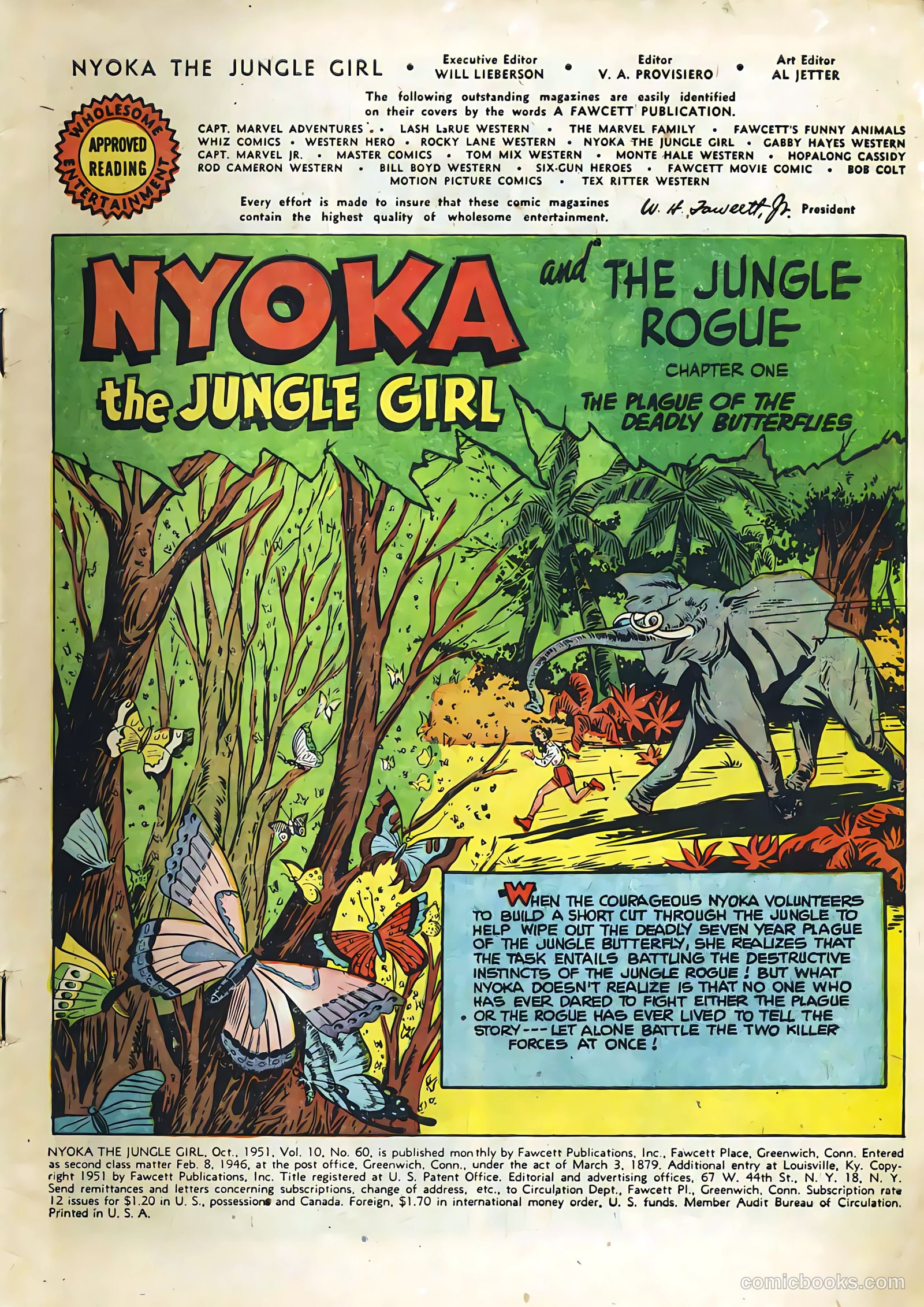 Nyoka the Jungle Girl #60 (1951, L. Miller & Son) — page 2 of 33