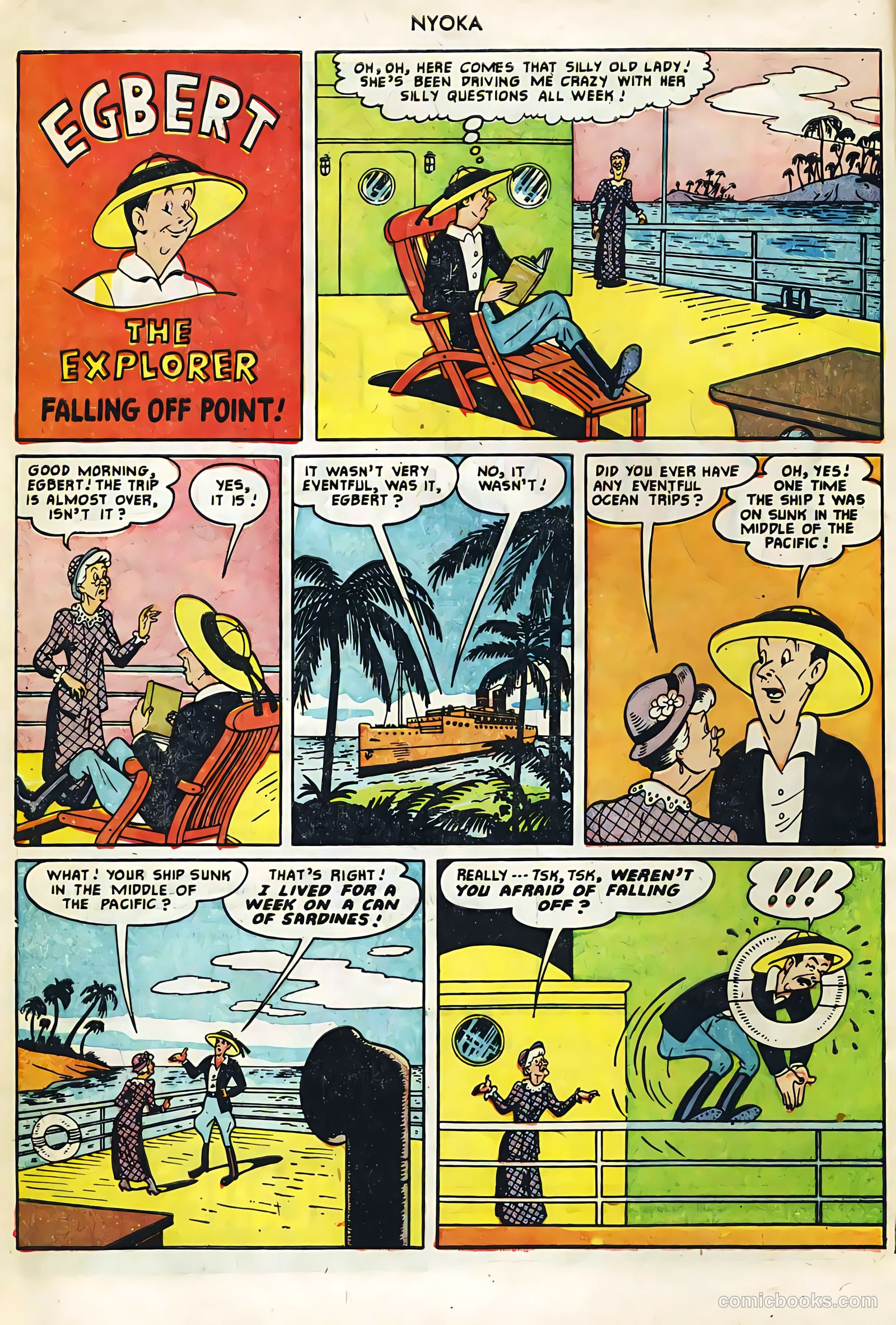 Nyoka the Jungle Girl #60 (1951, L. Miller & Son) — page 9 of 33