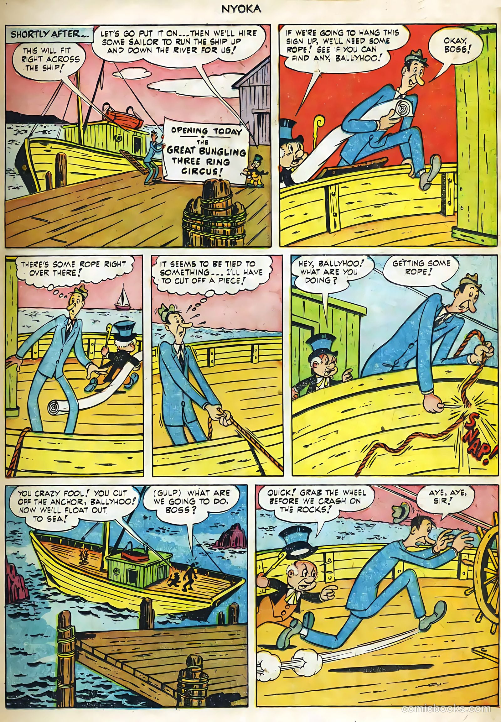Nyoka the Jungle Girl #60 (1951, L. Miller & Son) — page 12 of 33