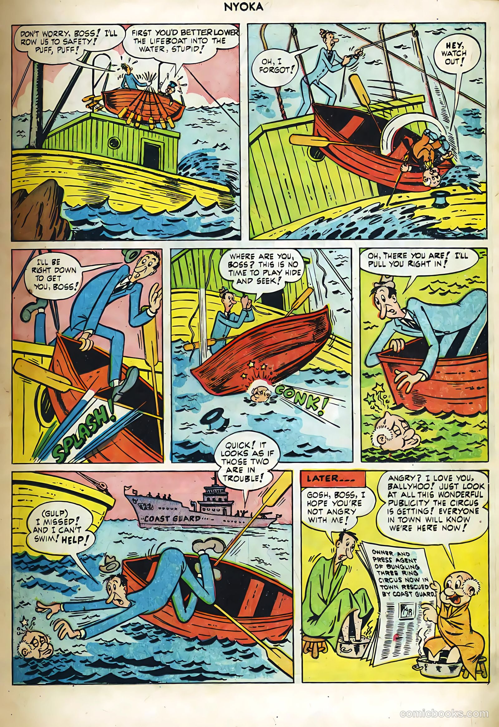 Nyoka the Jungle Girl #60 (1951, L. Miller & Son) — page 14 of 33