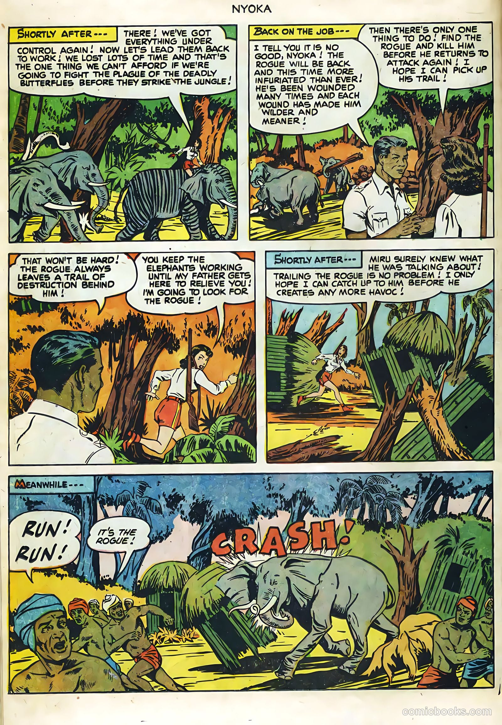Nyoka the Jungle Girl #60 (1951, L. Miller & Son) — page 17 of 33